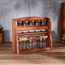 Juliska 5-Bottle Spice Rack with 3-Piece Canister Set-household-kitchen-foodstorage-spiceracksandjars-image-1