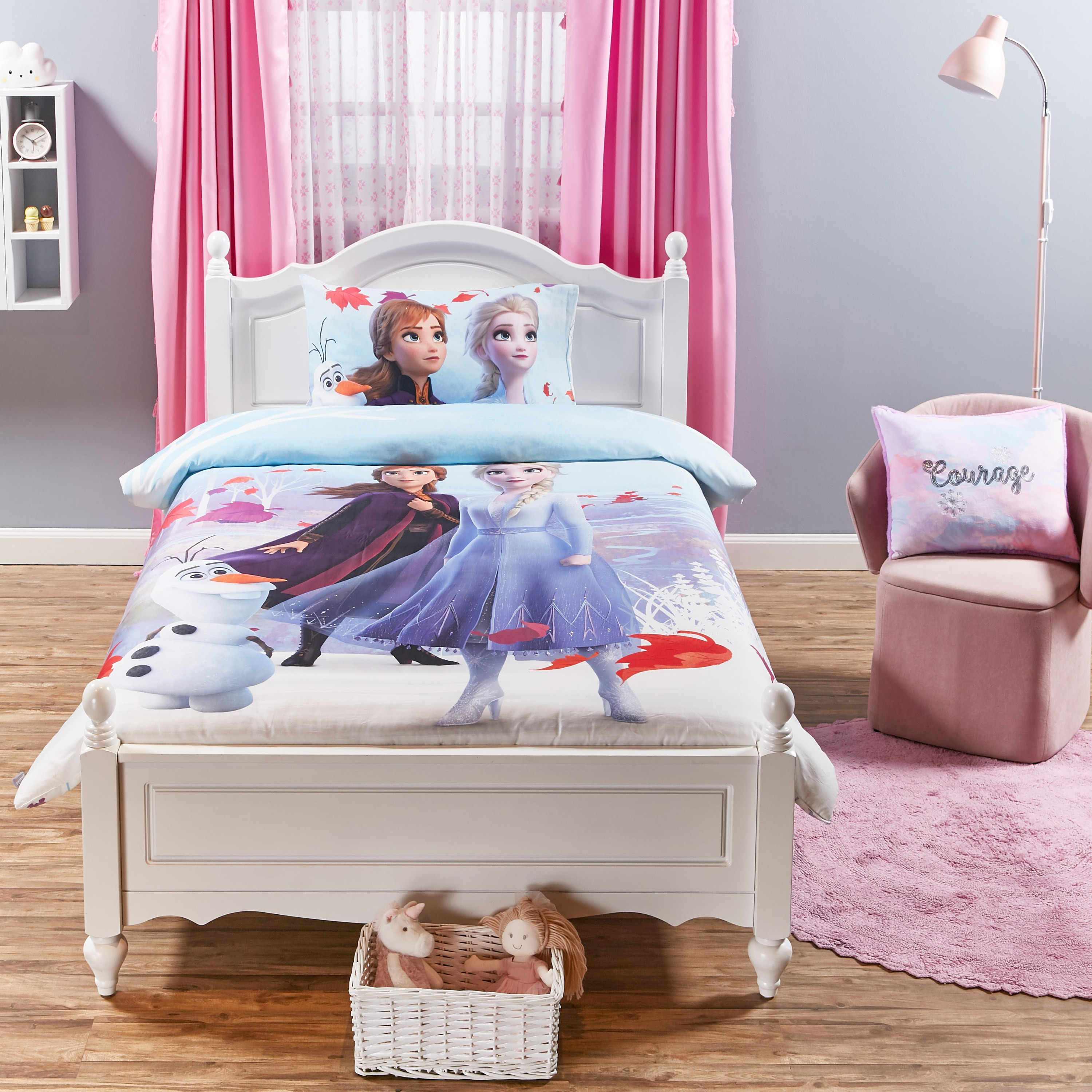 Shop Frozen 2 Piece Single Comforter Set 135x220 cms Online Homecentre Oman