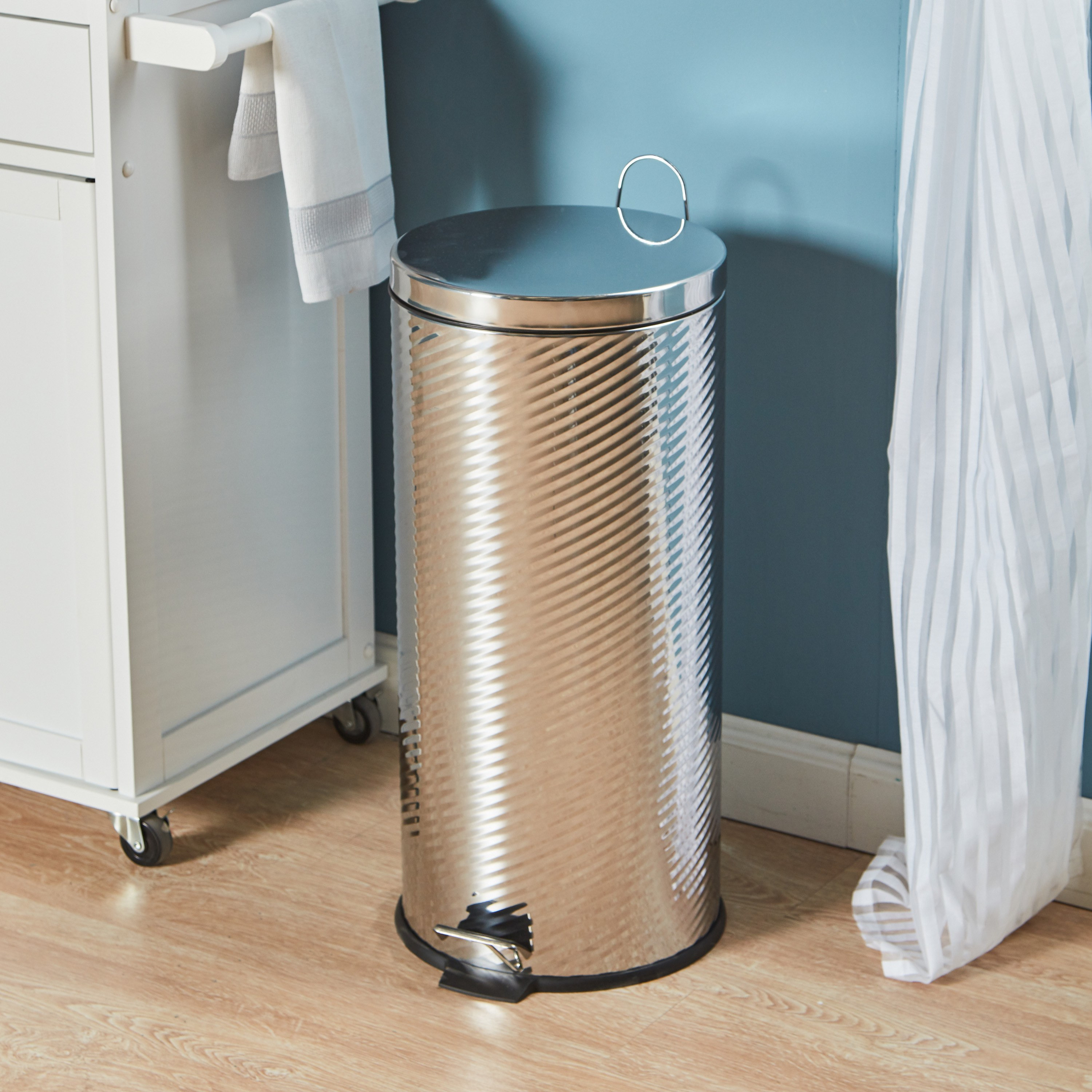 Shop Ruth Textured Step Bin - 30 L | Home Centre UAE
