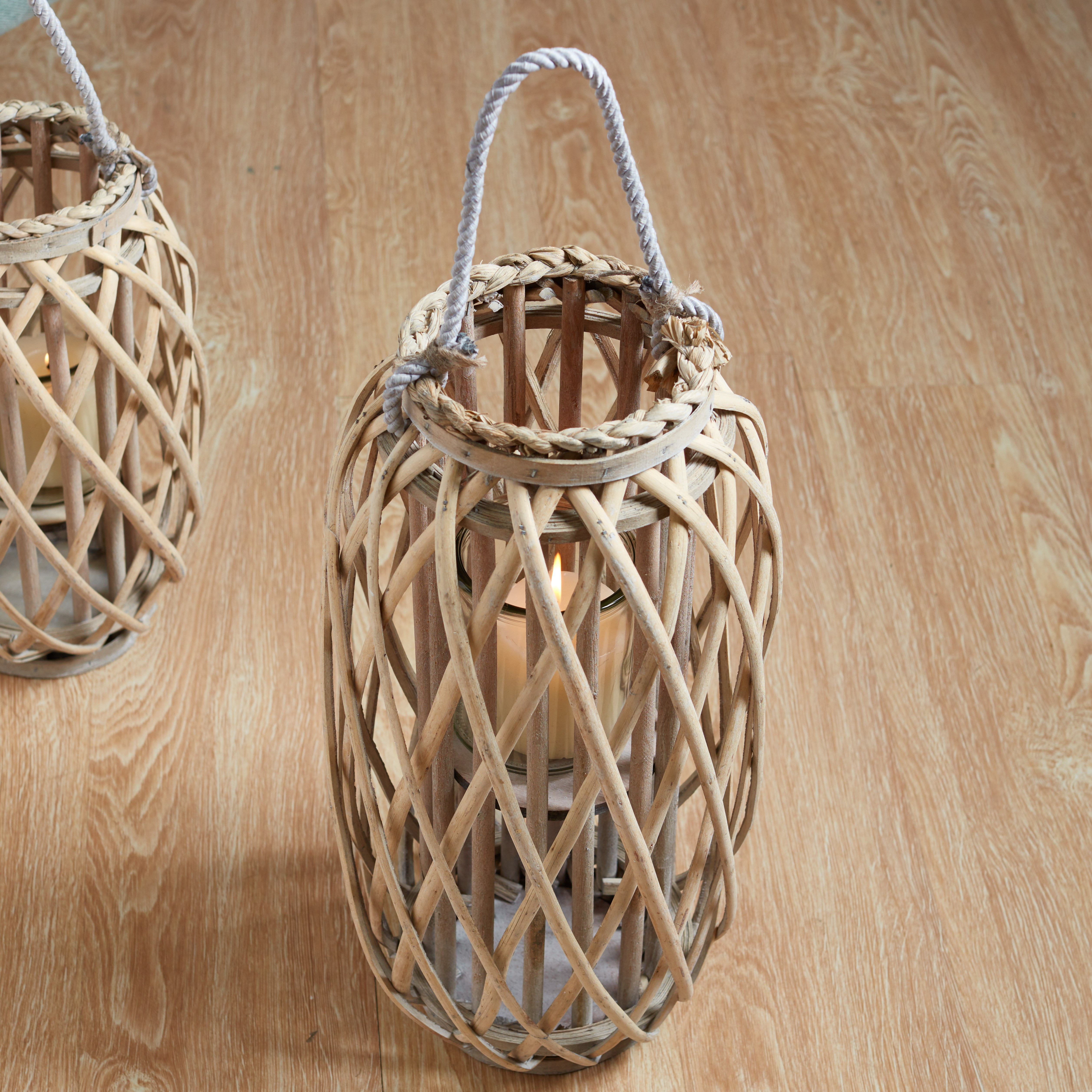 فانوس من الصفصاف والزجاج - ليني-household-gardenandoutdoor-outdoor-image-2