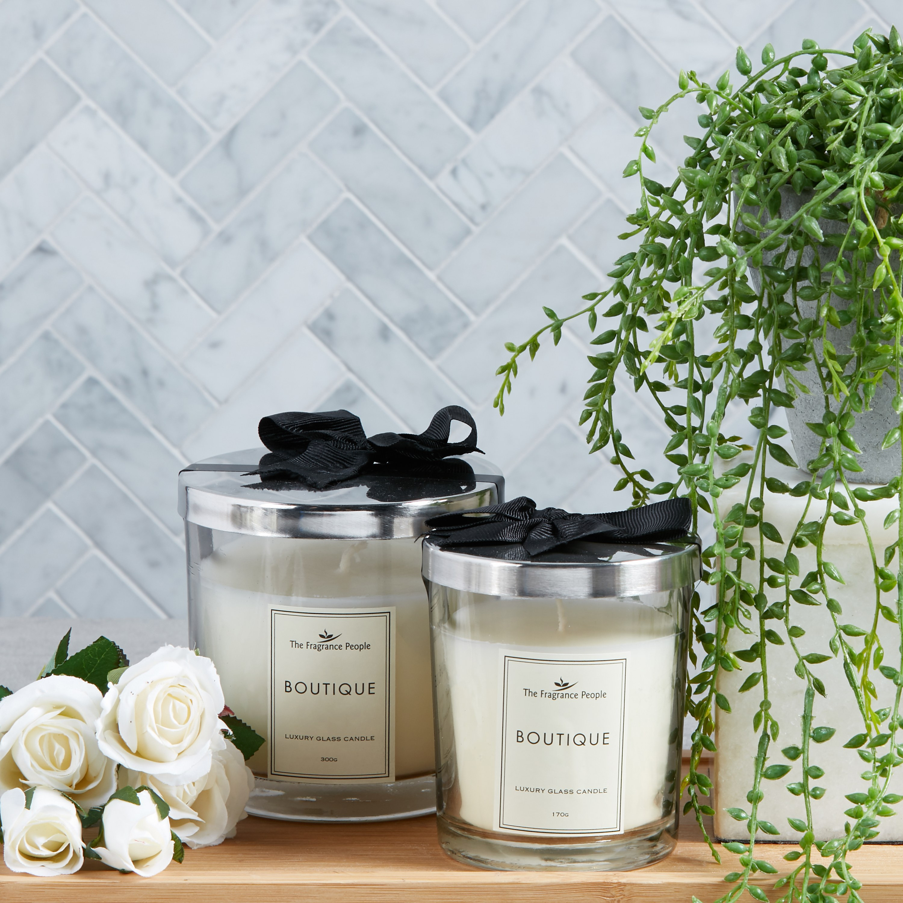Boutique Wood Sage and Sea Salt Scented Glass Candle-household-homefragrance-candles-image-3