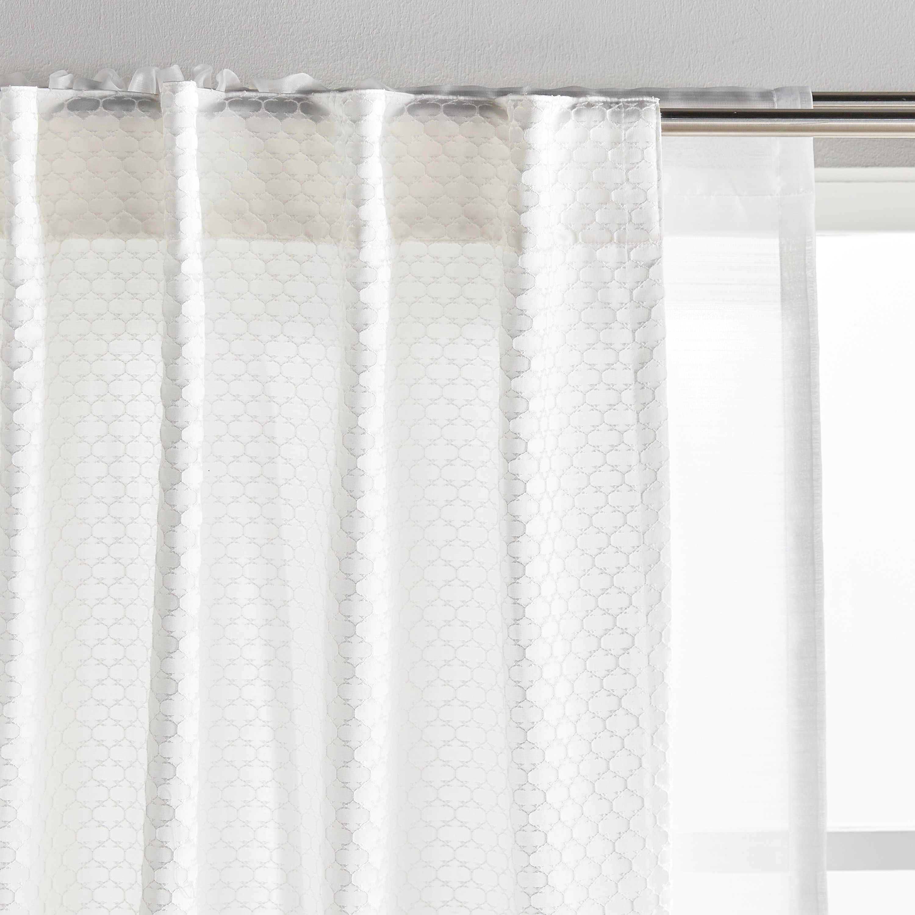Groove 4-Piece Plain Curtain Set - 135x240 cm-household-windows-curtains-image-2