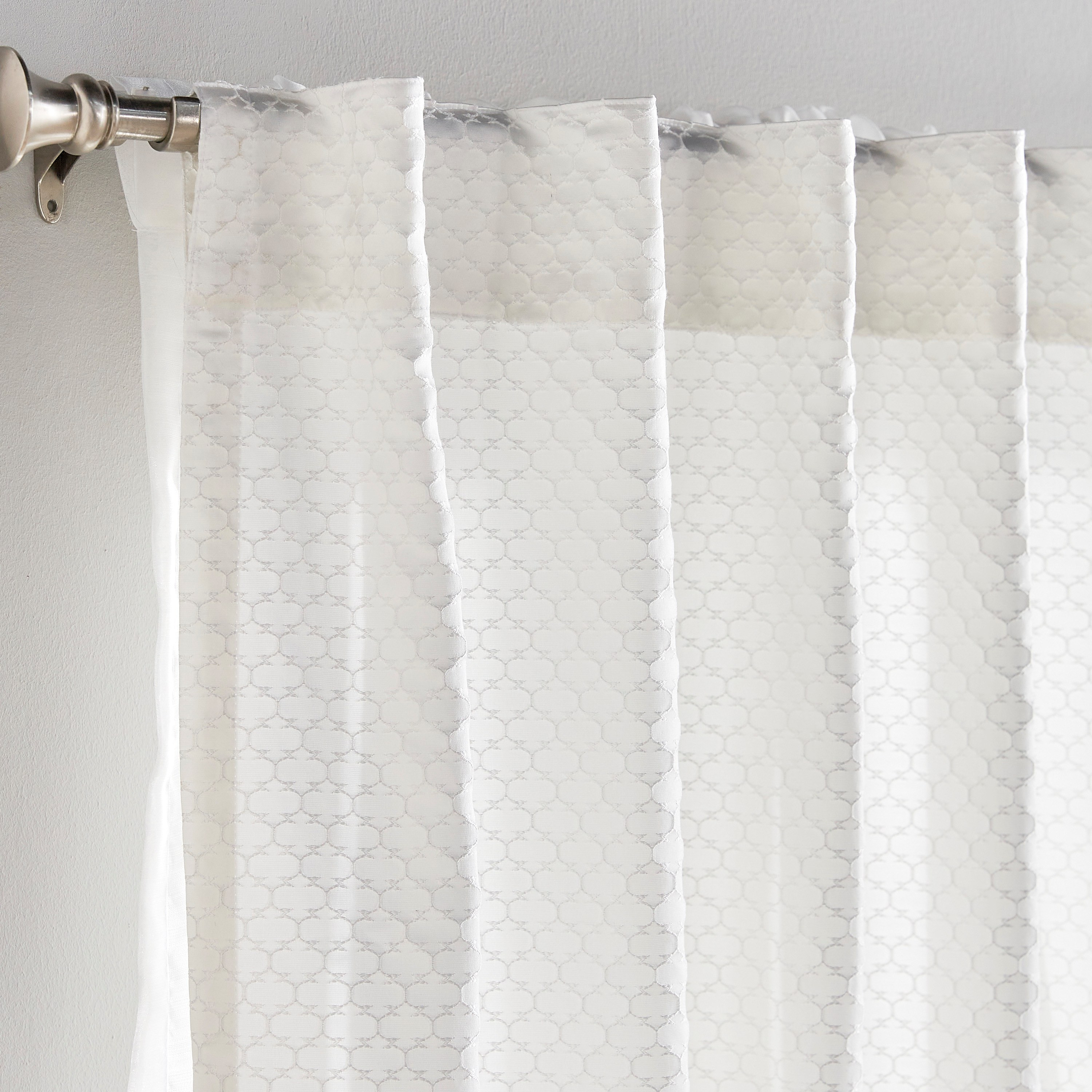 Groove 4-Piece Plain Curtain Set - 135x240 cm-household-windows-curtains-image-3