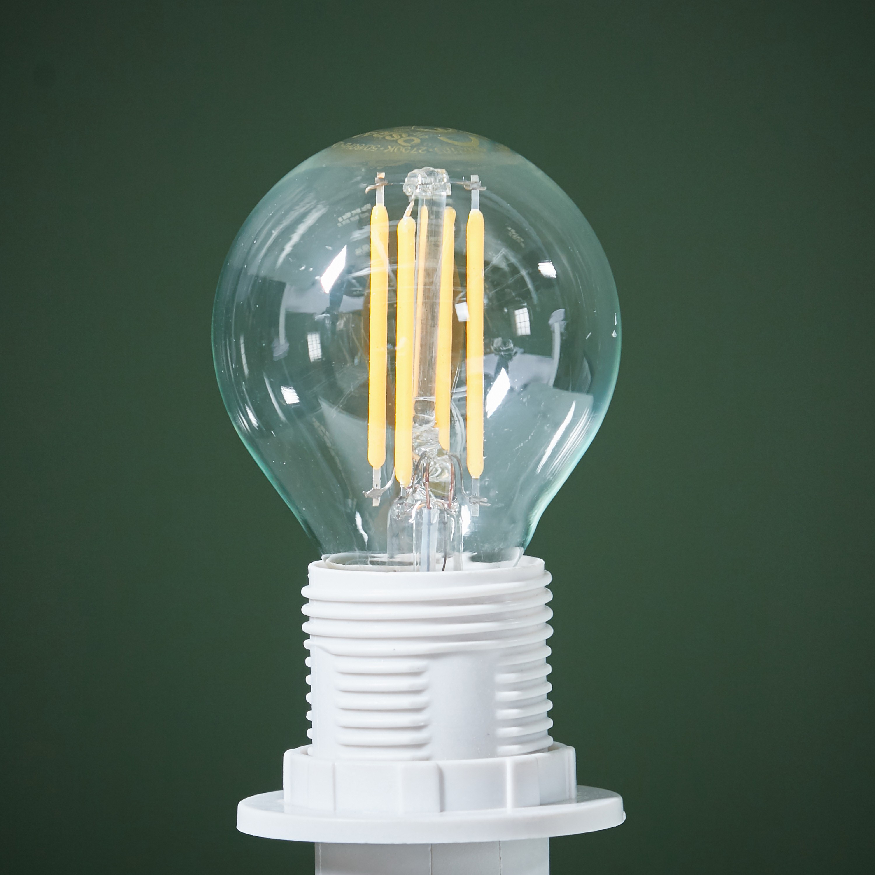 لمبة إل إي دي بأسلاك واضحة من أوسرام - E14 470 لومن أبيض دافئ-household-lighting-bulbsandbatteries-bulbs-image-2