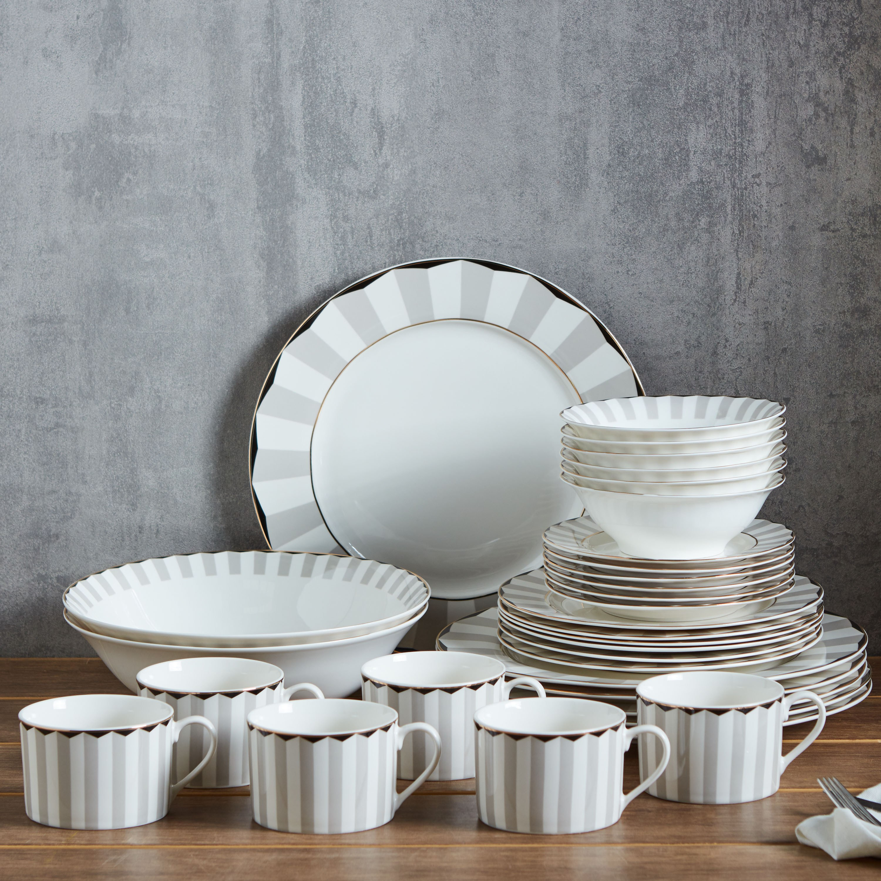 Java 32-Piece New Bone China Dinner Set - Serve 6-household-dining-dinnerware-dinnersets-image-1