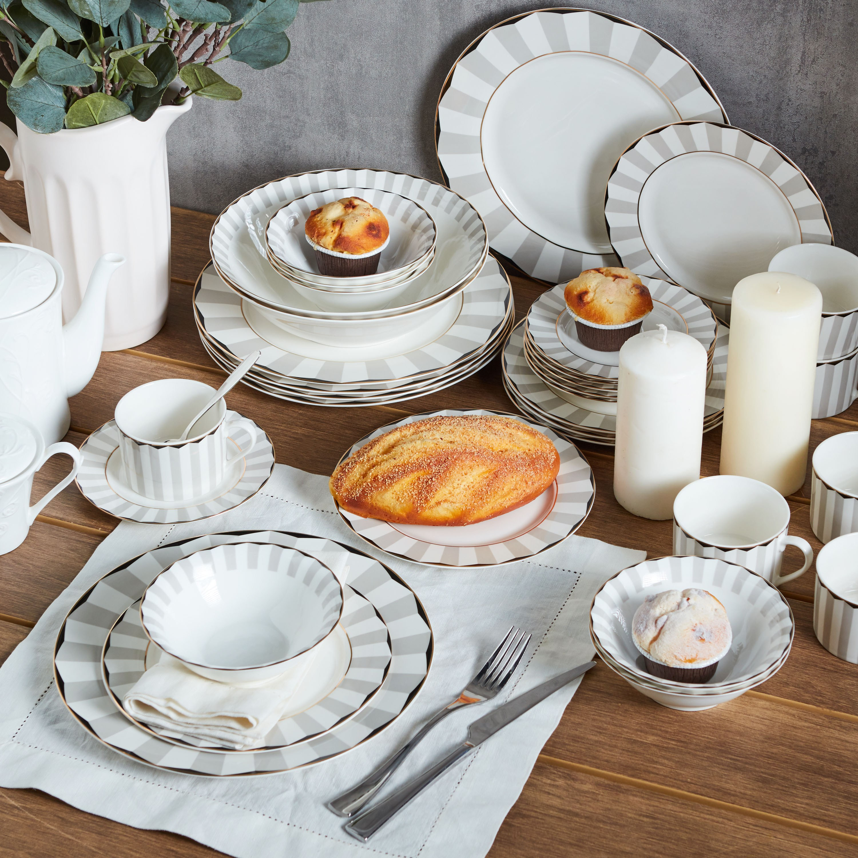 Java 32-Piece New Bone China Dinner Set - Serve 6-household-dining-dinnerware-dinnersets-image-9