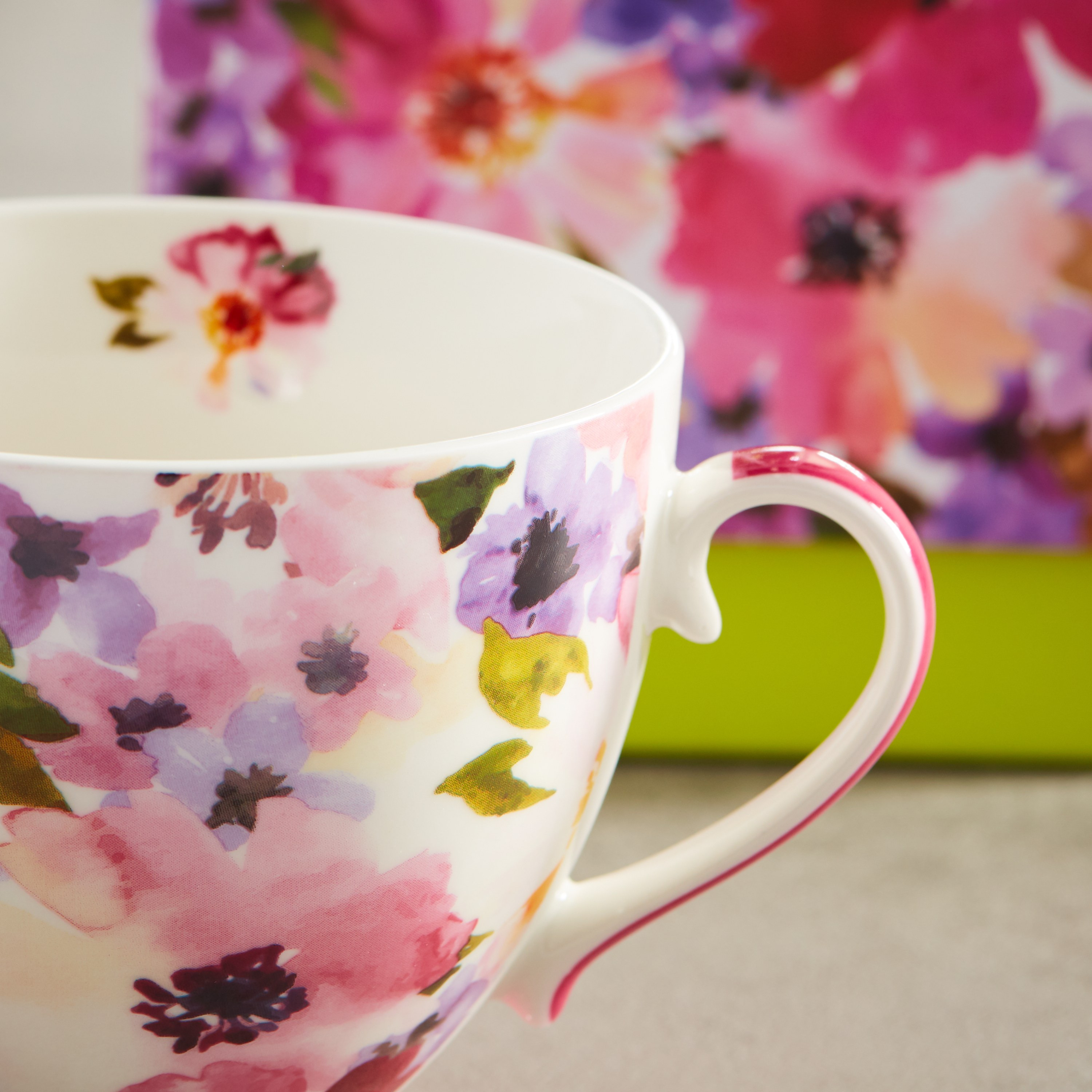 Zinnia Printed Mug - 400 ml-household-dining-teaandcoffee-mugsandcups-image-3