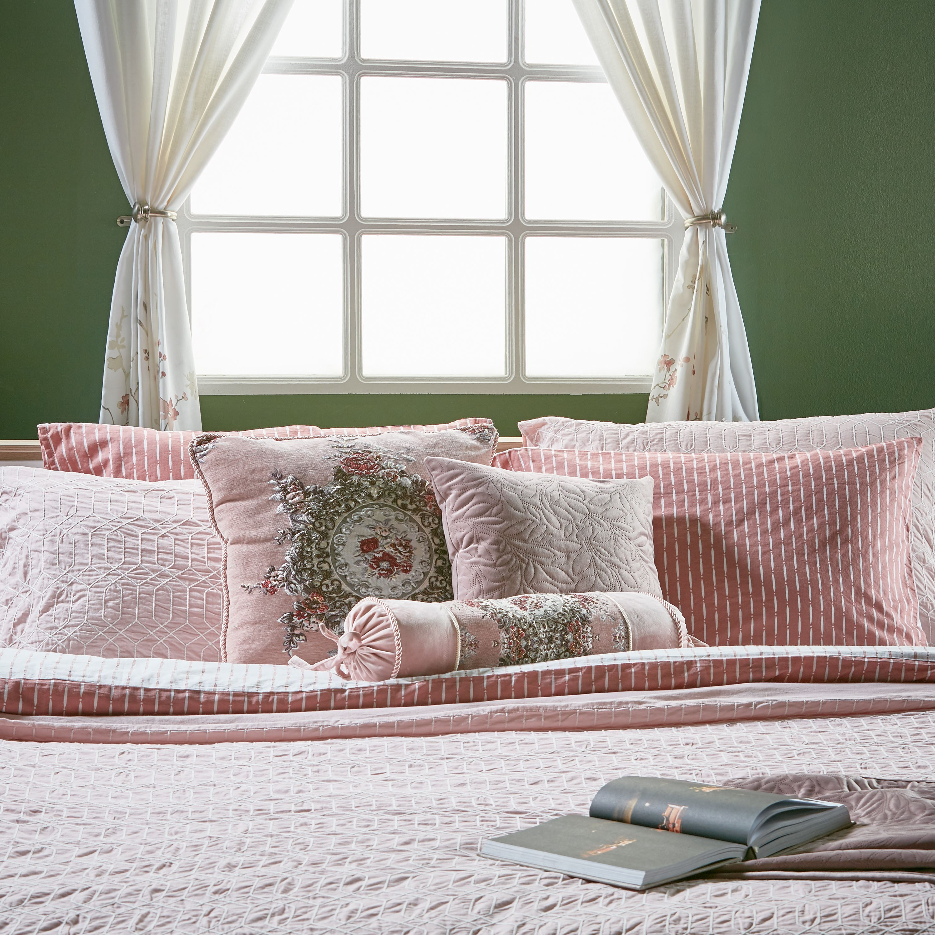 Microfiber Cushion with Piping Detail - 40x65 cms-household-cushionsandthrows-filledcushions-cushioninserts-image-3