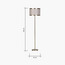 مصباح أرضية معدن - أسبورينا - 162 سم-household-lighting-floorlamps-image-1