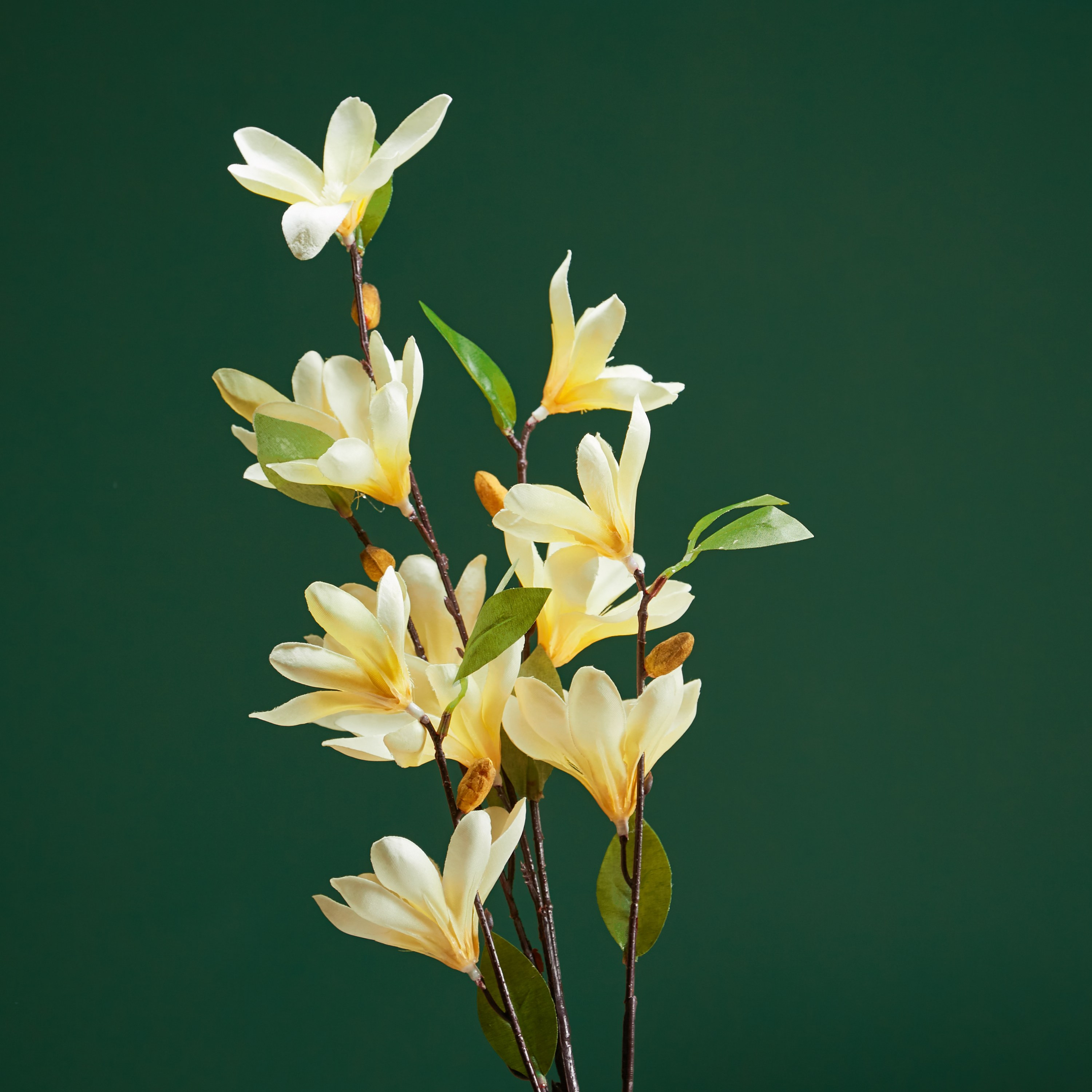 Decorative Magnolia Spray - 89 cm-household-gardenandoutdoor-artificialflowersandplants-stems-image-3