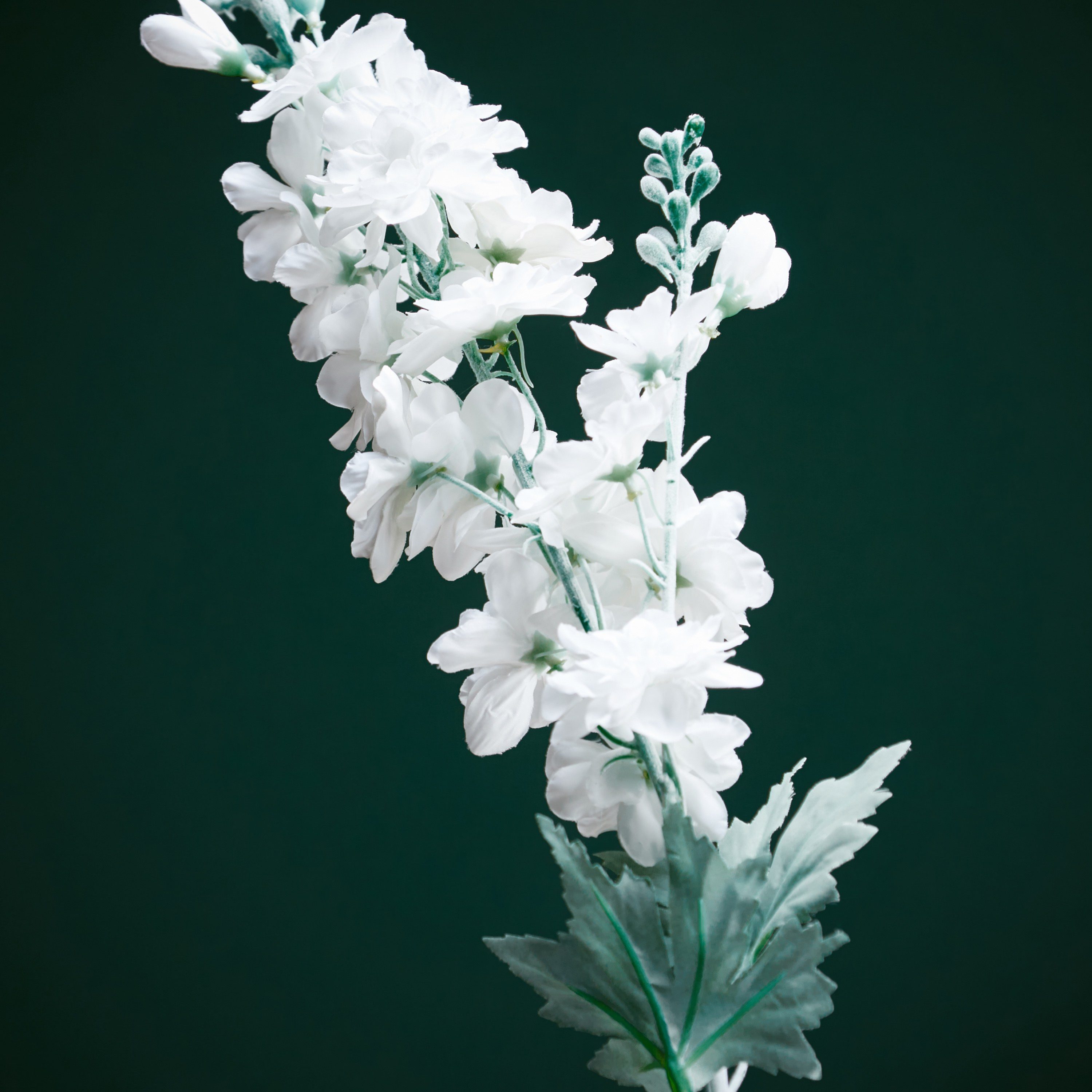 Flocked Delphinium Lavender - 88 cm-household-gardenandoutdoor-artificialflowersandplants-stems-image-3