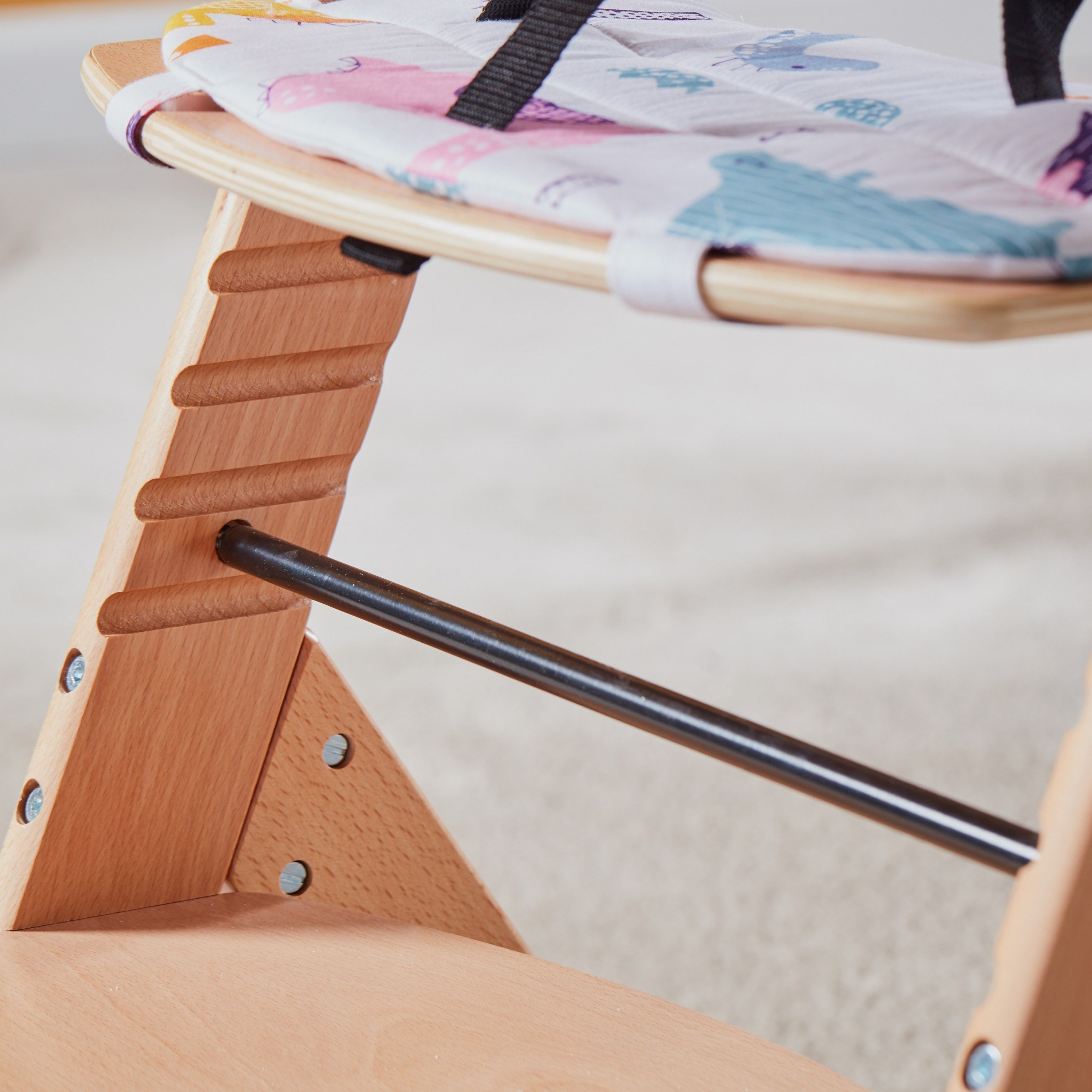 ben wooden high chair