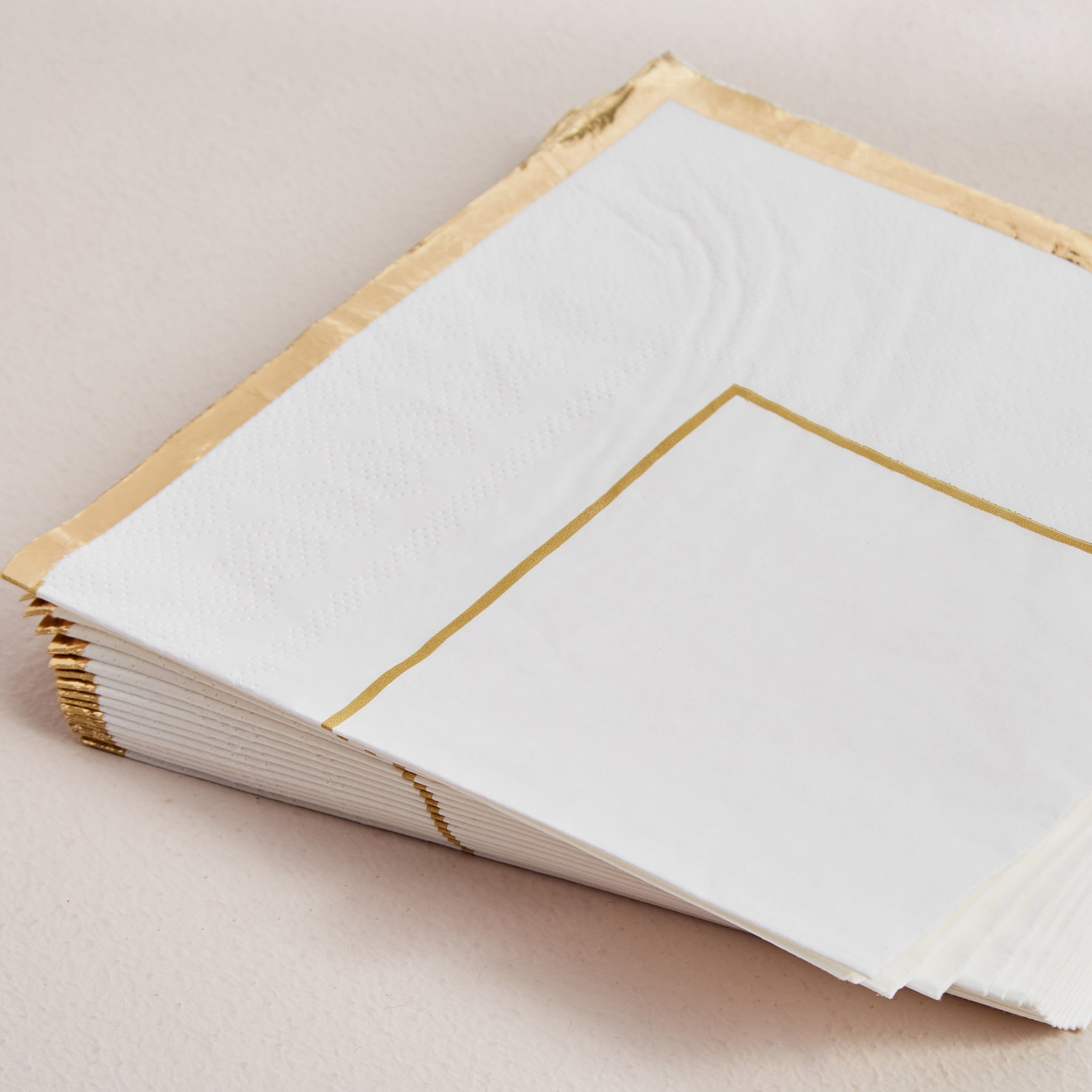 Rimmed 20-Piece Napkin Set - 33x33 cms-household-dining-tablelinen-napkinsandaccessories-image-3