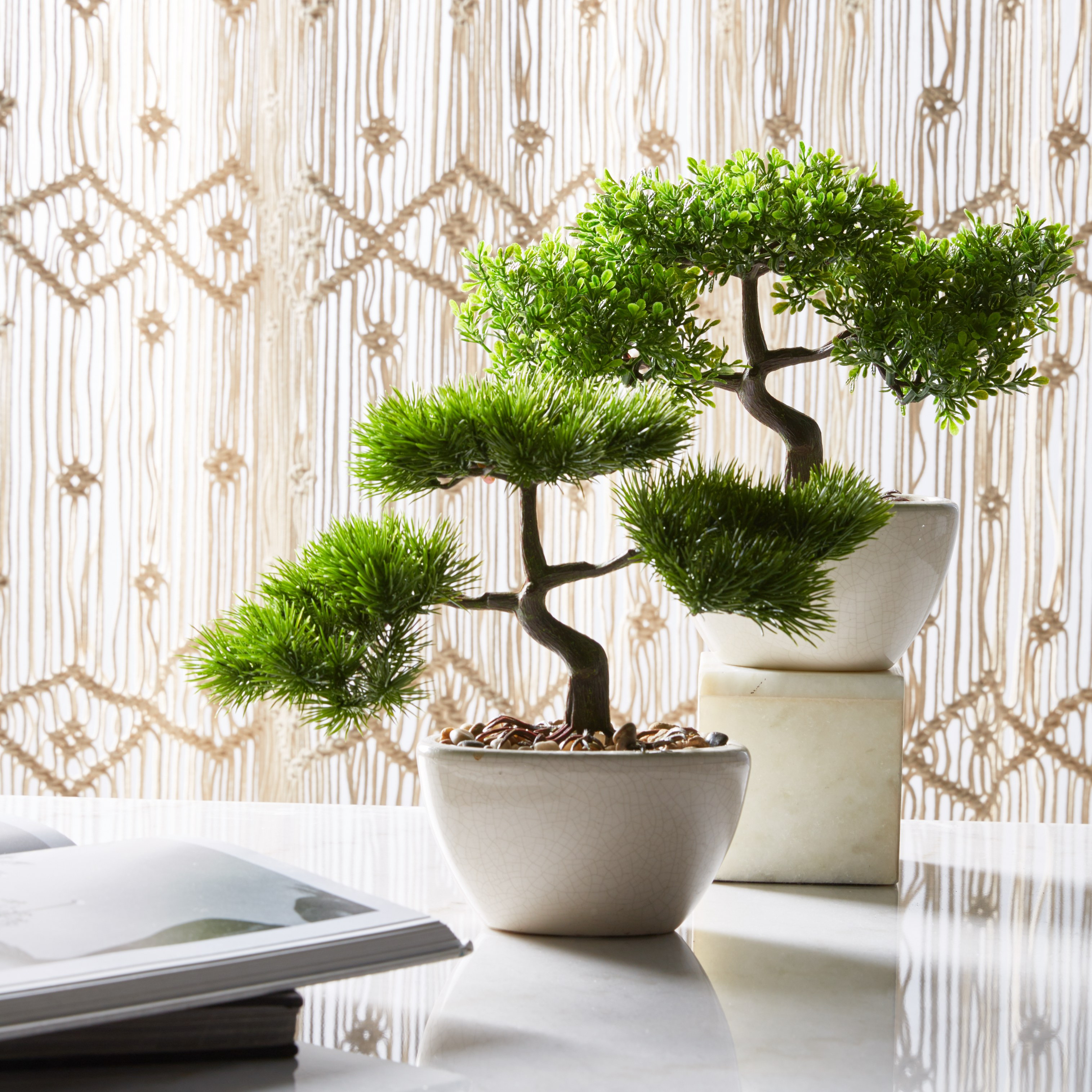 Rhyne Bonsai Tree in Pot - 25 cm-household-gardenandoutdoor-artificialplants-bonsai-image-4