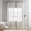 طقم ستارة شفّافة قطعتين بتصميم مقلّم - نوتكو - 140x300 سم-household-windows-curtains-image-5