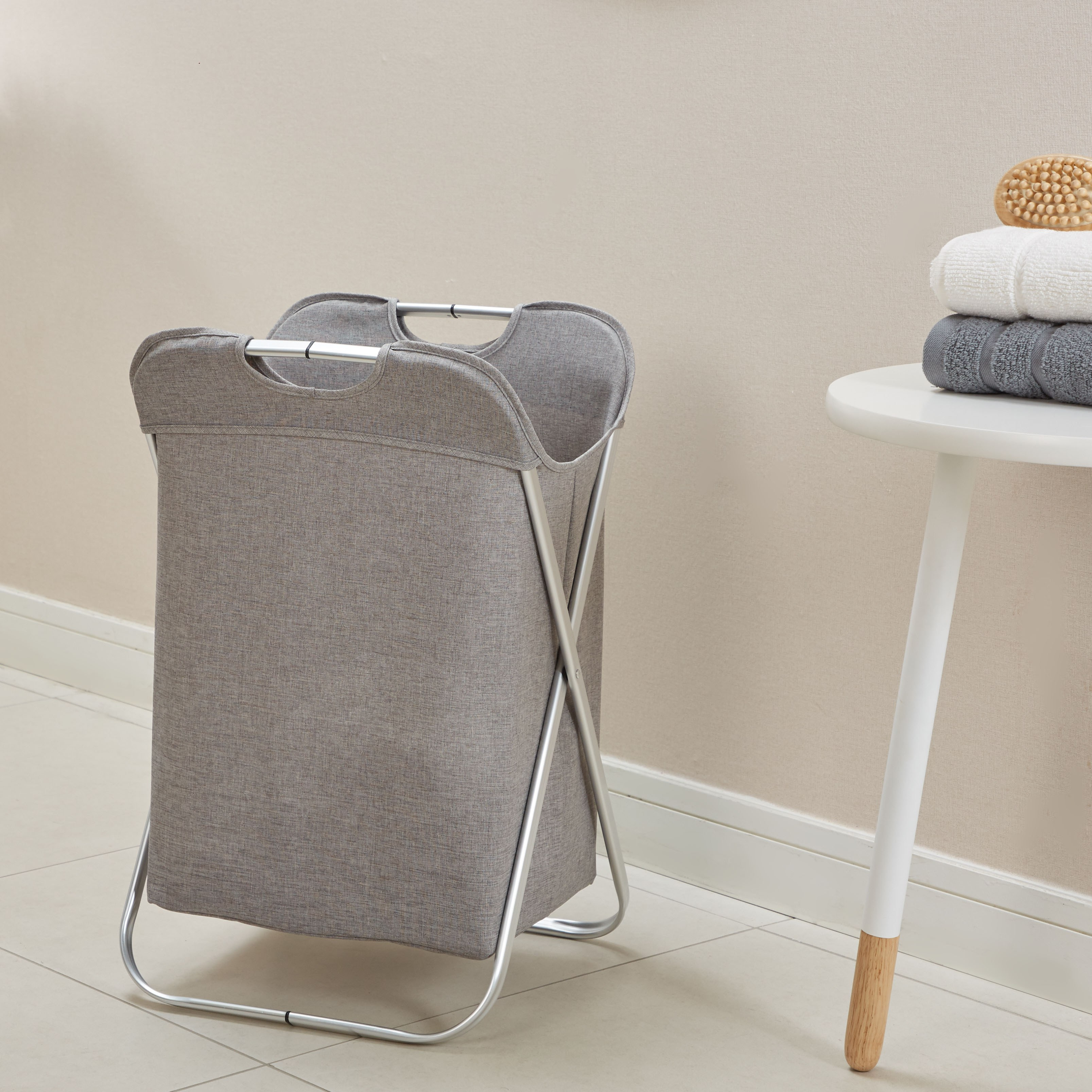 سلة غسيل قابلة للطي - كروس-household-bathandlaundry-laundrysolutions-laundryhampers-image-2