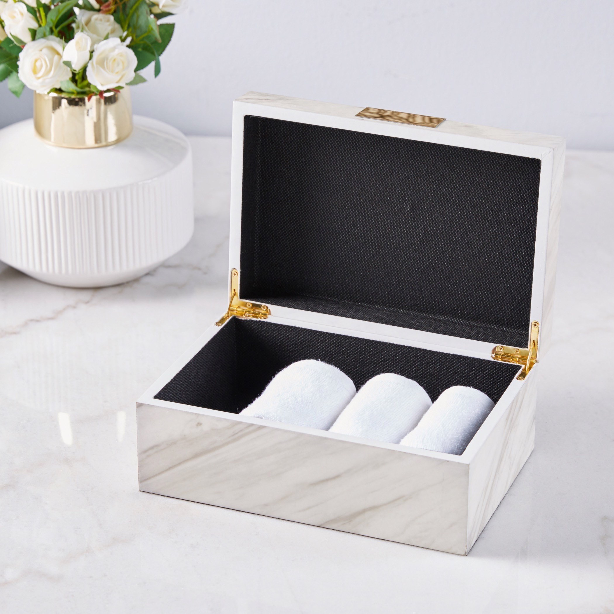 Elite  Storage Box -  24x16x10 cm-household-decor-boxesandtrays-image-2