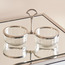 Terreno 2-Piece Attached Glass Bowl Set - 30x13x23 cm-household-decor-vasesandbowls-image-1