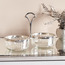 Terreno 2-Piece Attached Glass Bowl Set - 30x13x23 cm-household-decor-vasesandbowls-image-4