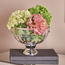 وعاء زجاجي للزّينة بقاعدة بيديستال من تيرينو - 27x26x19 سم-household-decor-vasesandbowls-image-4