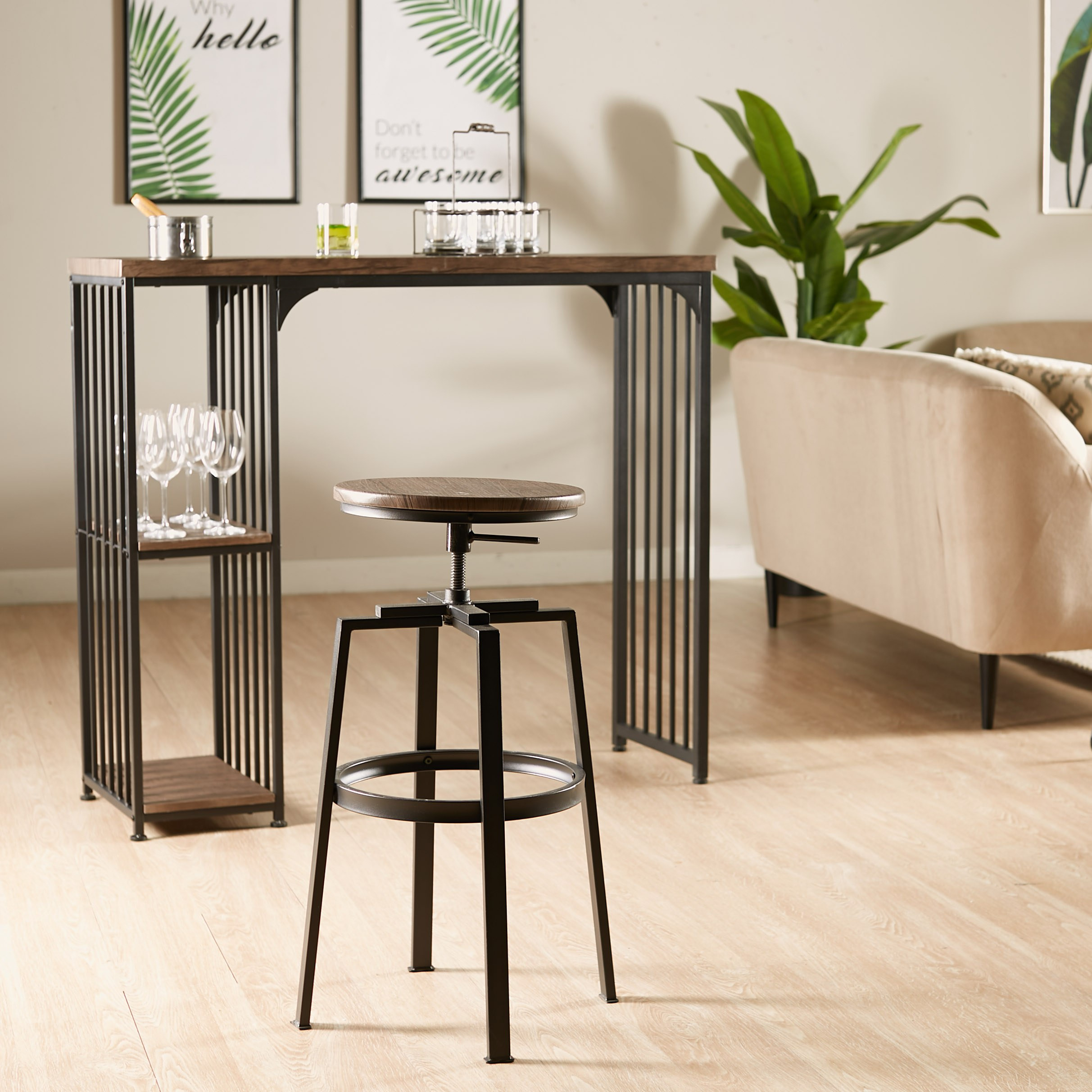 Shop Mila Bar Stool Online Home Centre Saudi