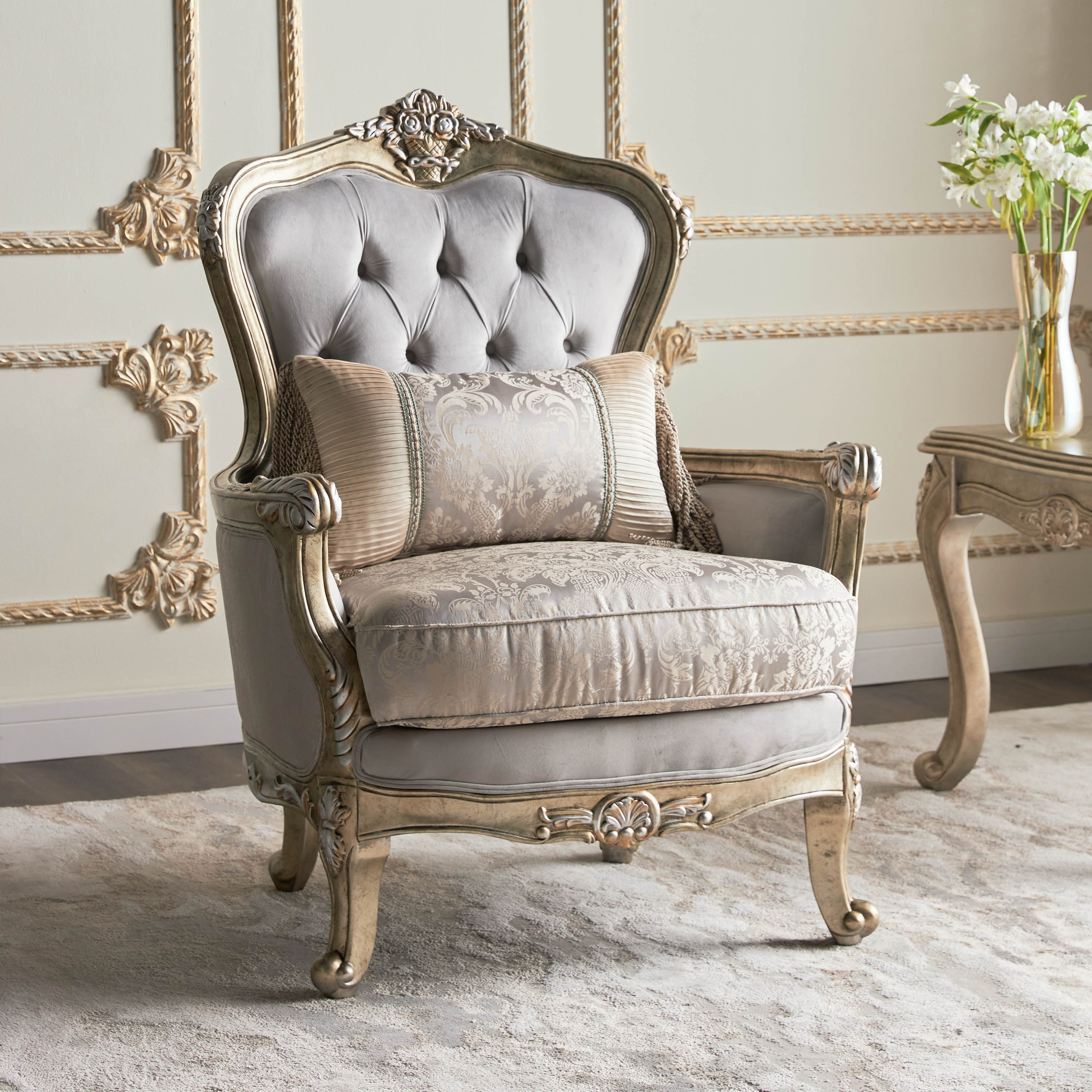Sullivan Velvet Armchair