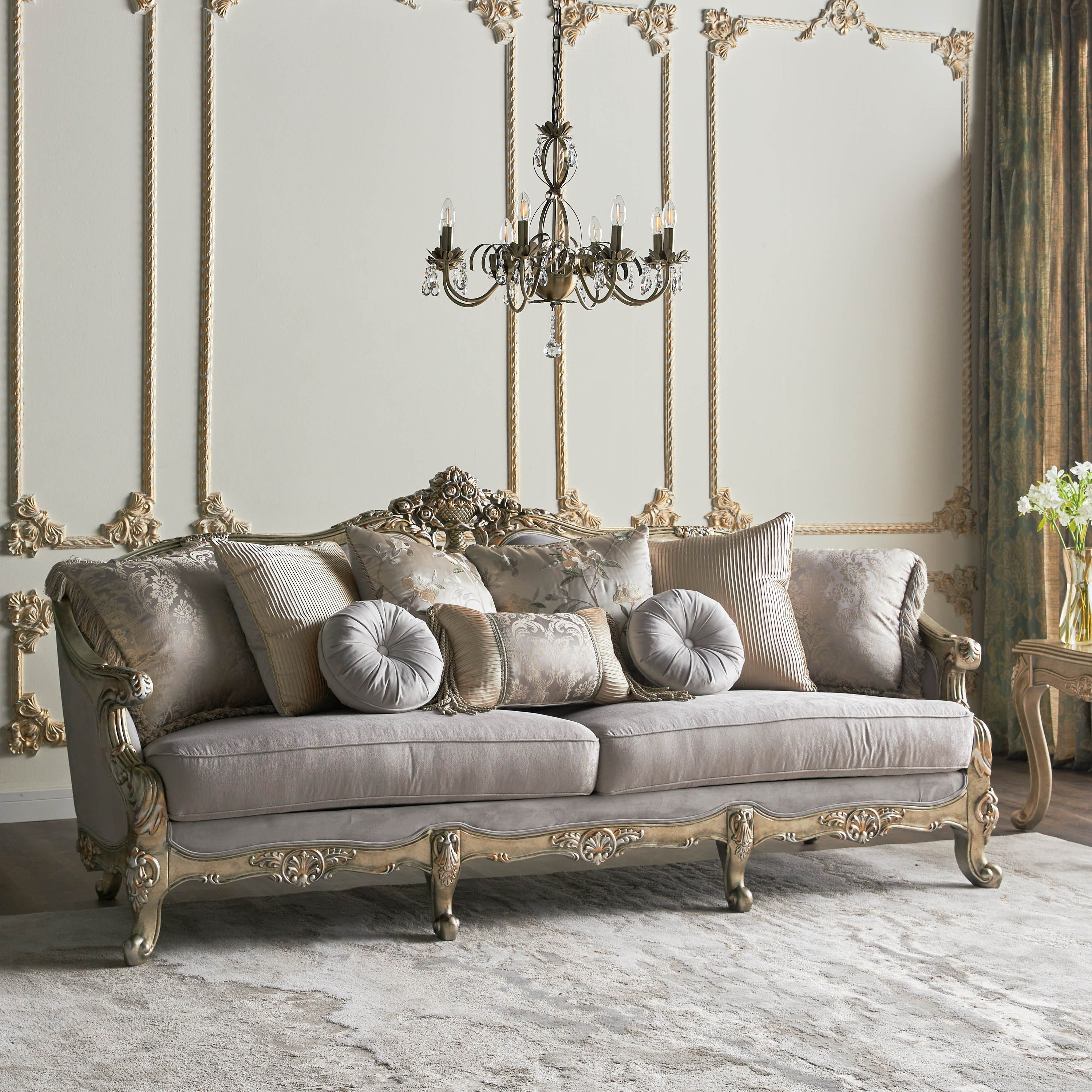 Sullivan 4-Seater Velvet Sofa