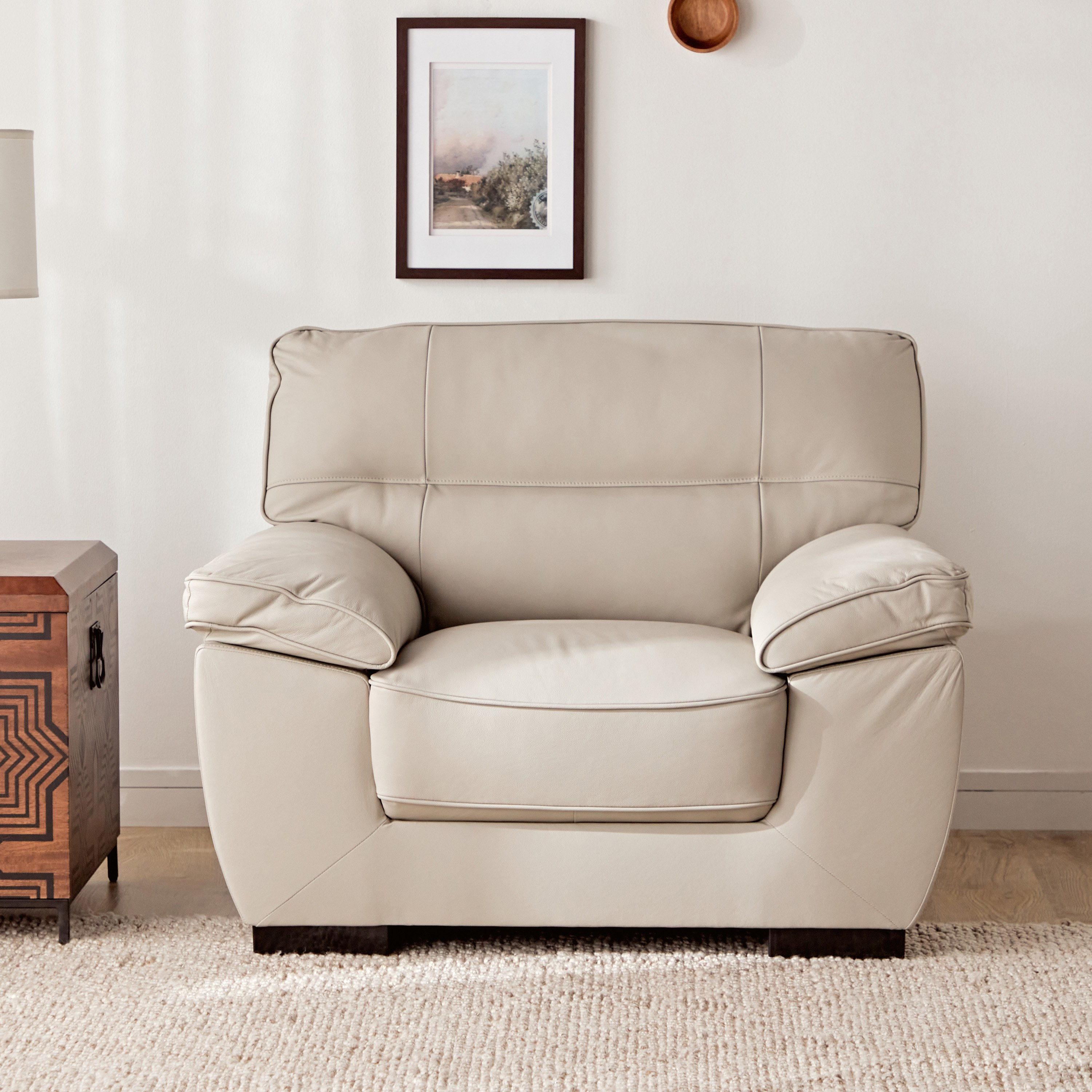 Northbay Half Leather Armchair