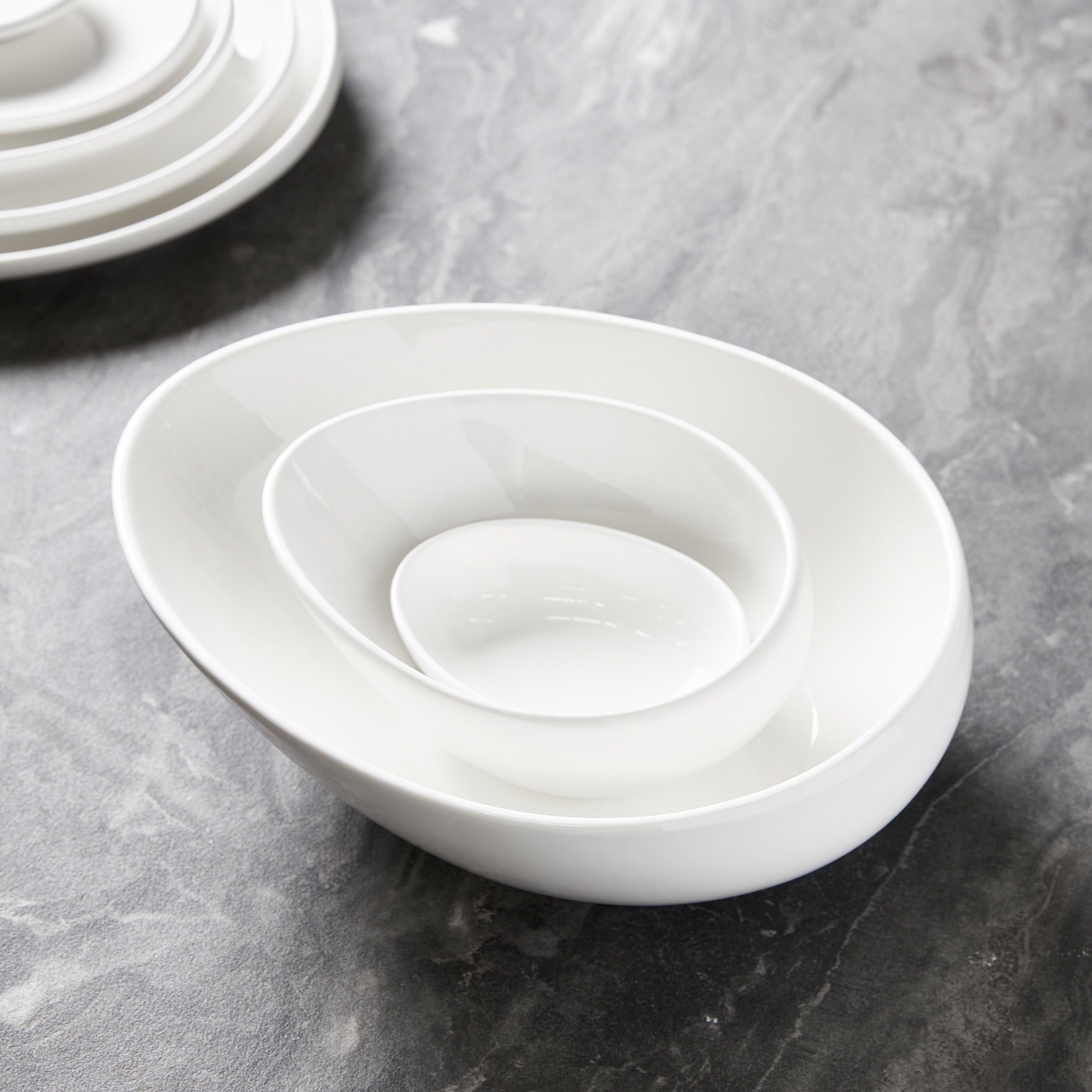 Pebble Serving Bowl - 28 cm-household-dining-dinnerware-dinnerwarecollections-image-2