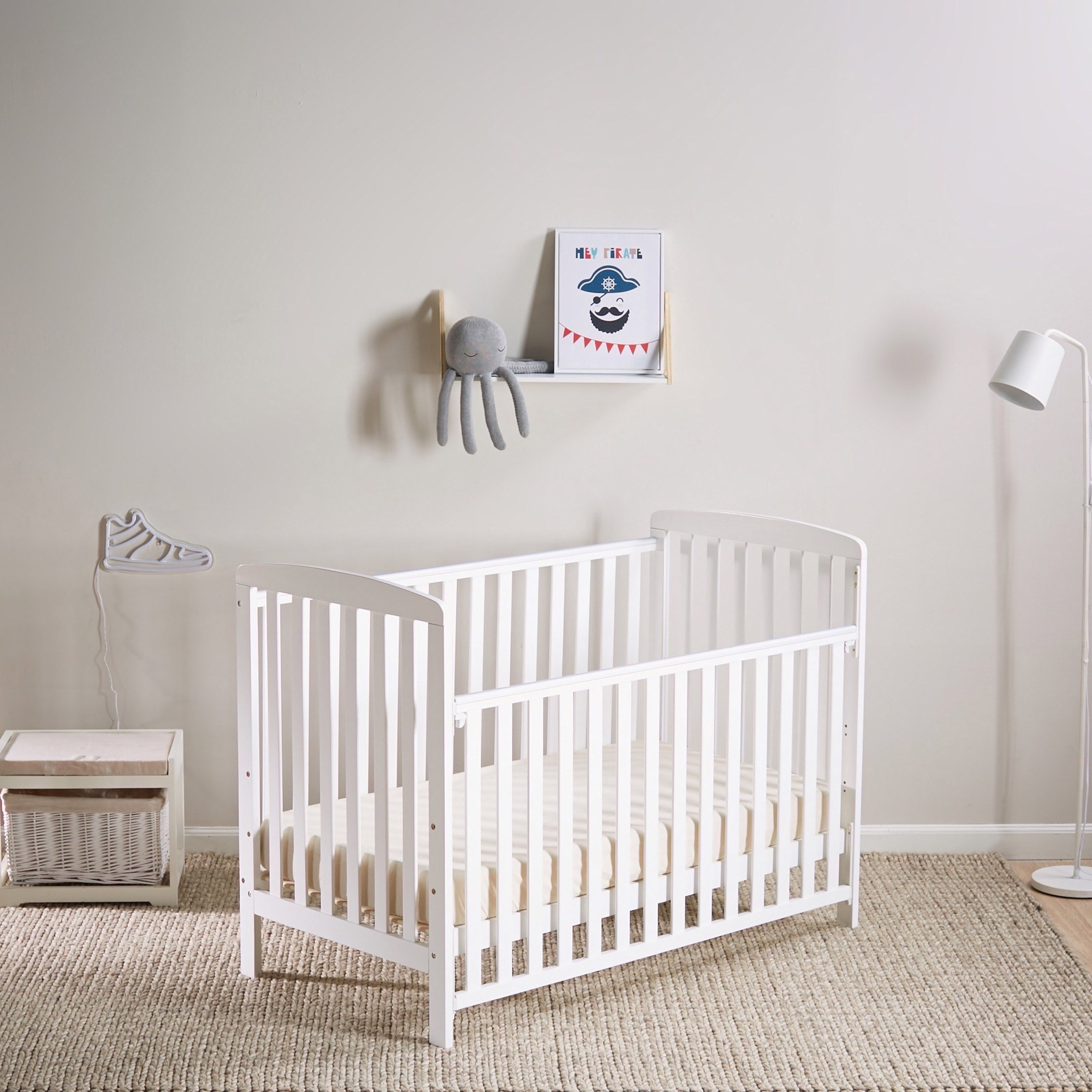 Shop Sweet Dreams 2-in-1 Dropside Cot 70x140 cm Homecentre Egypt