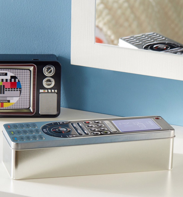 Remote Control Display Box Shop Remote Control Embossed Storage Box | Home Centre UAE