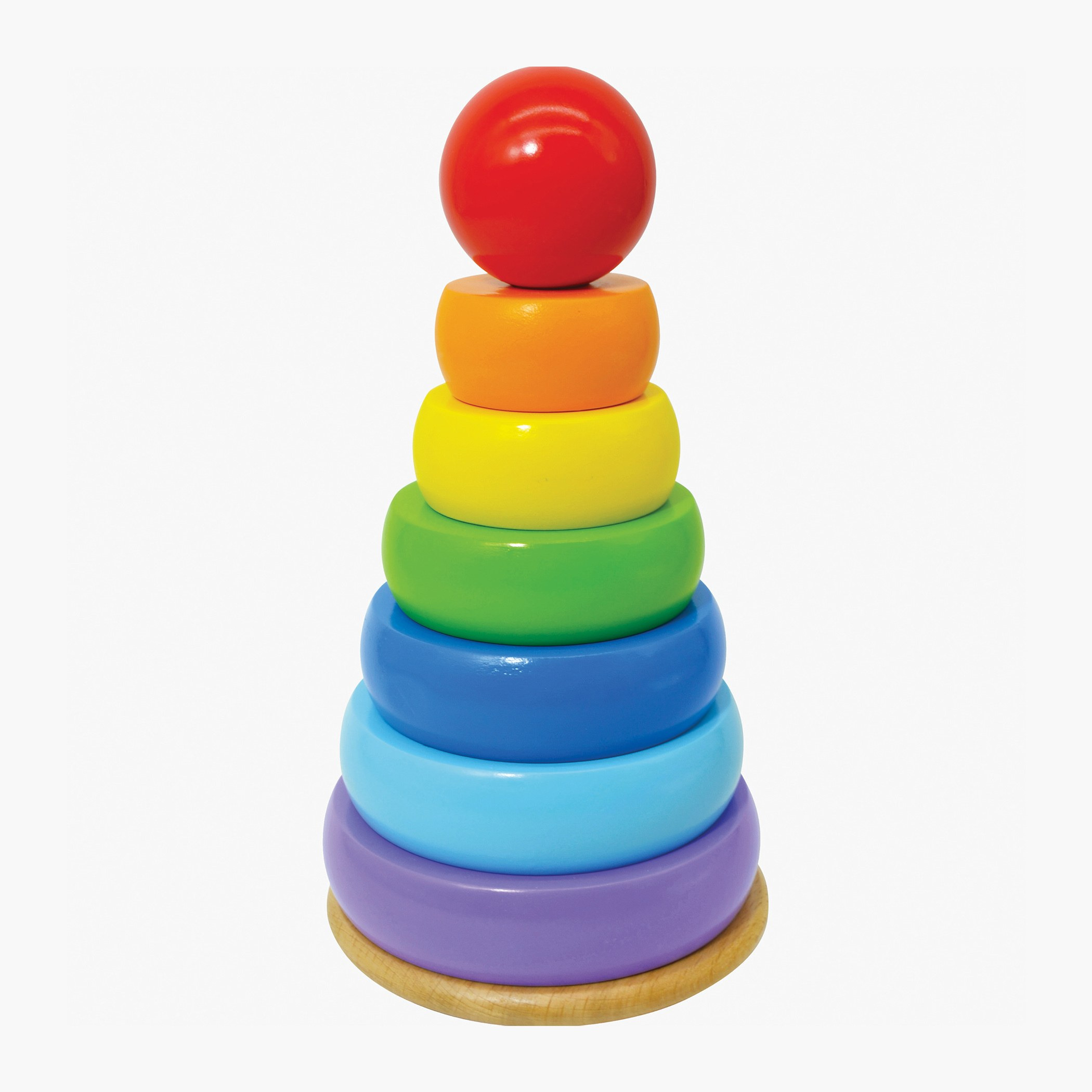 Plastic stacking cheap rings toy