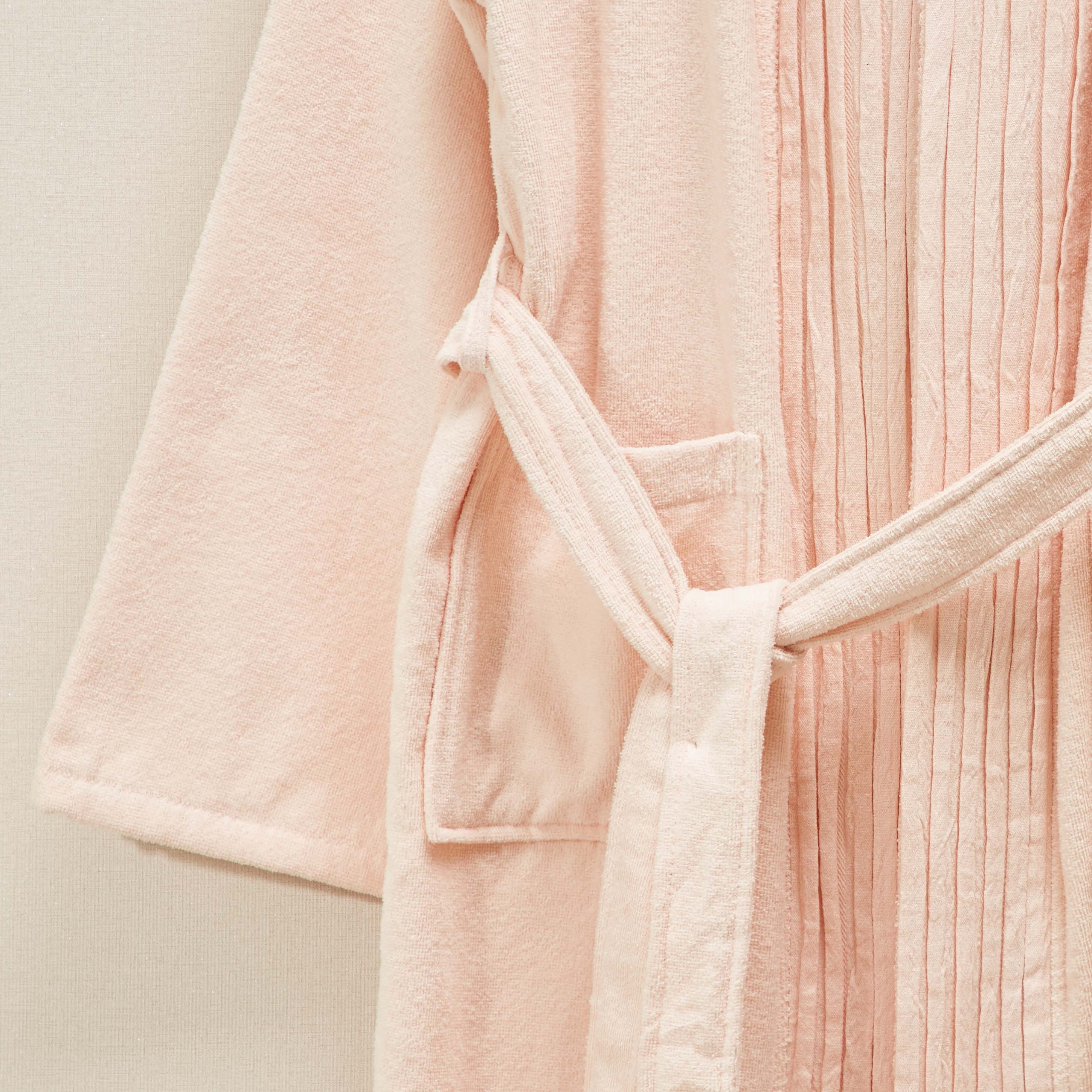 Tranquil Textured Kimono Bathrobe-household-bathandlaundry-bathlinen-bathrobesandslippers-bathrobes-image-2