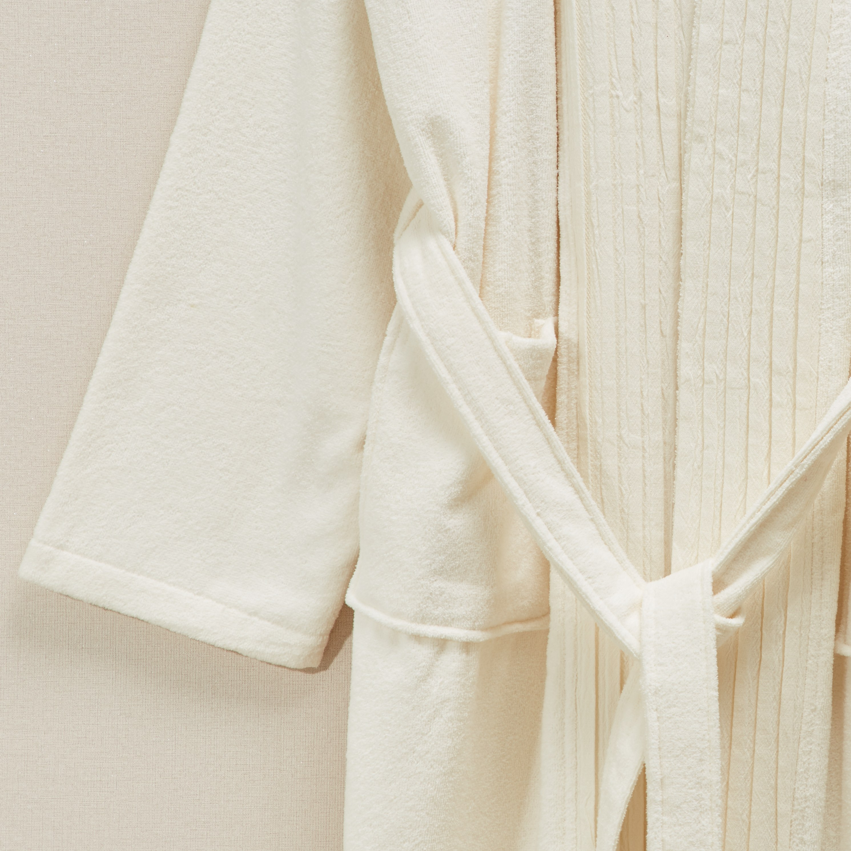 Tranquil Textured Kimono Bathrobe-household-bathandlaundry-bathlinen-bathrobesandslippers-bathrobes-image-2