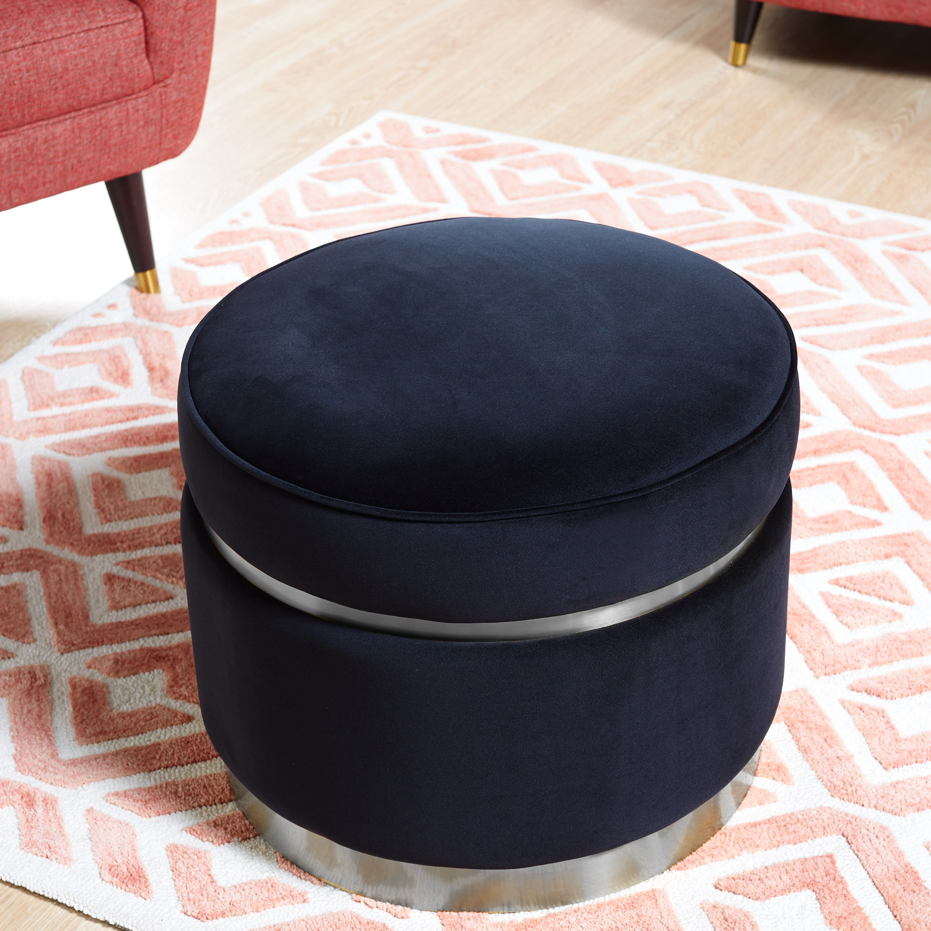 مقعد عثماني مخملي - هامبتون-furniture-sofaandseating-ottomansbeanbagsandpoufs-image-2