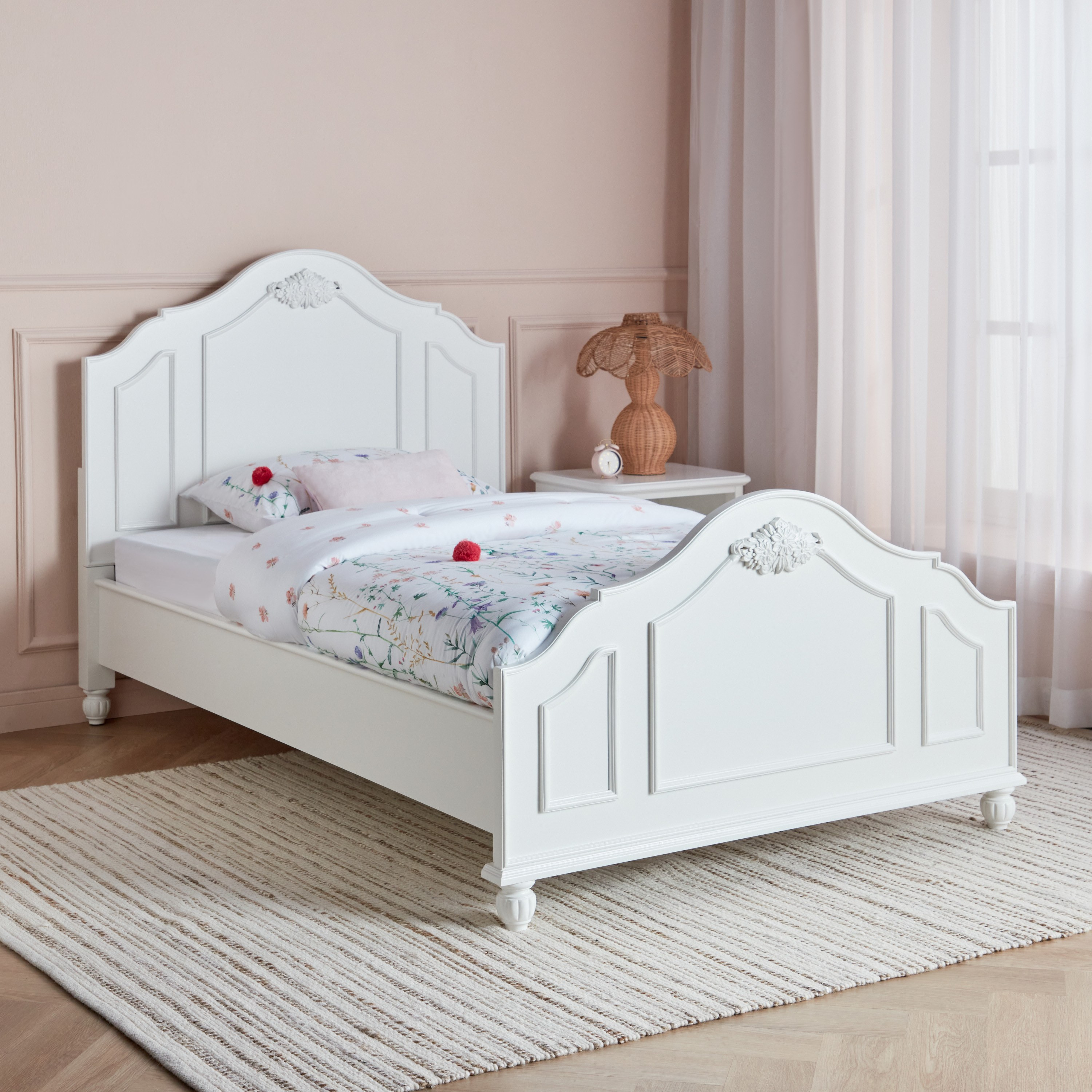 Girls white outlet single bed