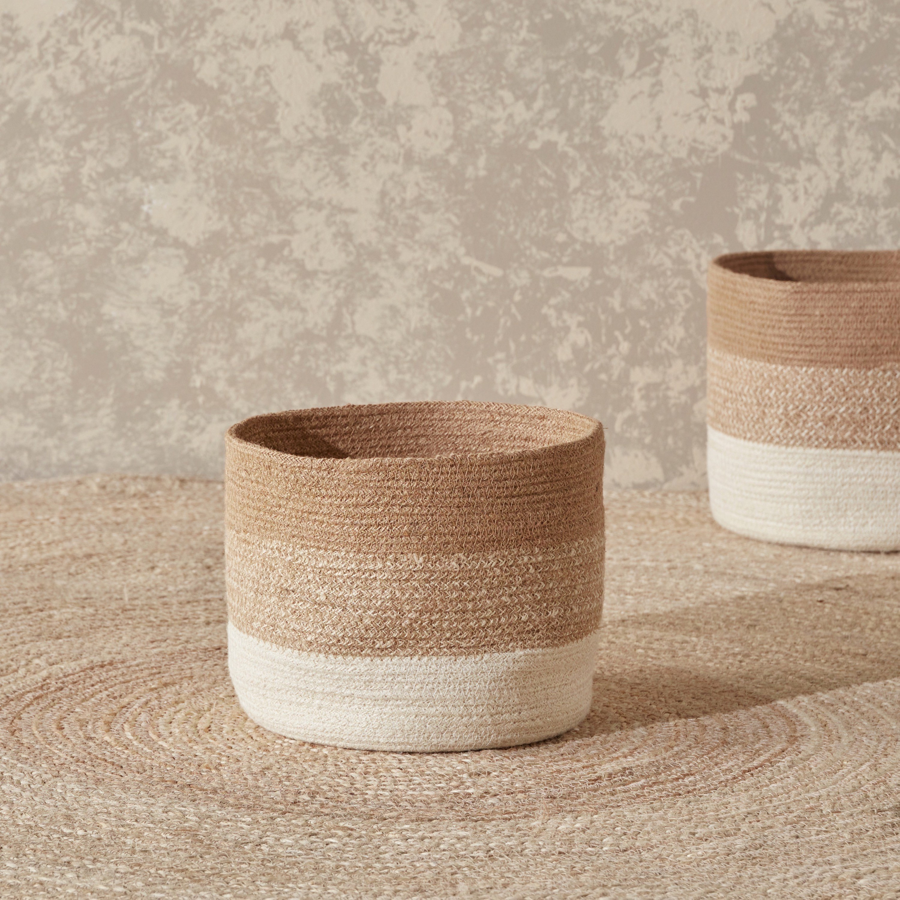 Emilia Storage Basket - 22 cm-household-storage-storagesolutions-storageboxesandbaskets-image-1