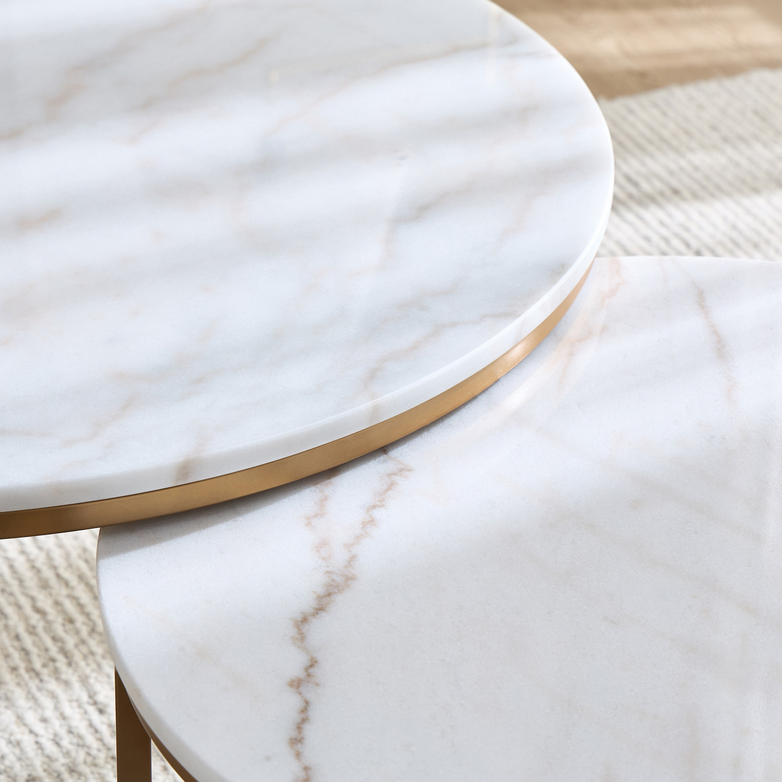 Strava 2-Piece Marble Top Coffee Table Set-furniture-livingroom-coffeetables-image-3