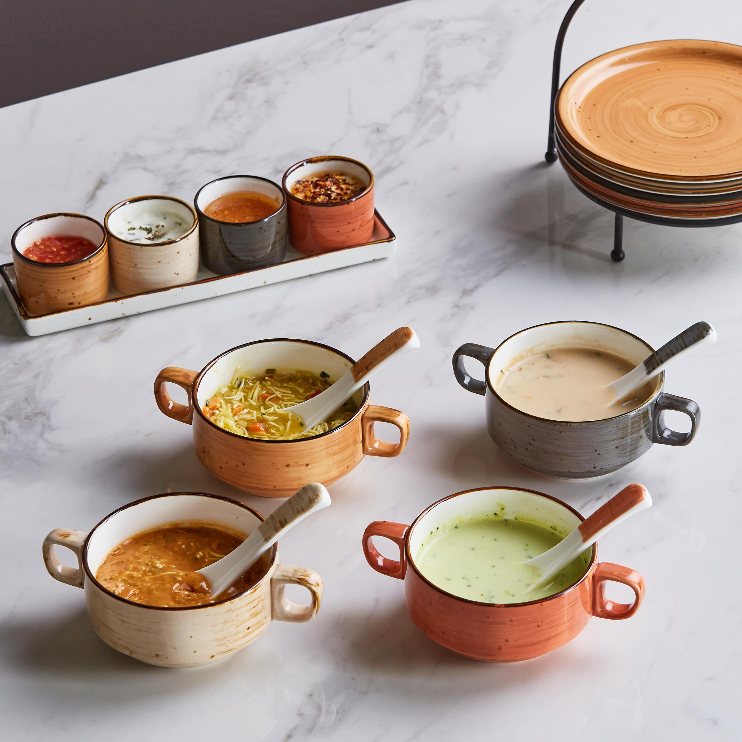 طقم أوعية شوربة 8 قطع - مونتيسا - 250 مل-household-dining-dinnerware-bowls-image-1