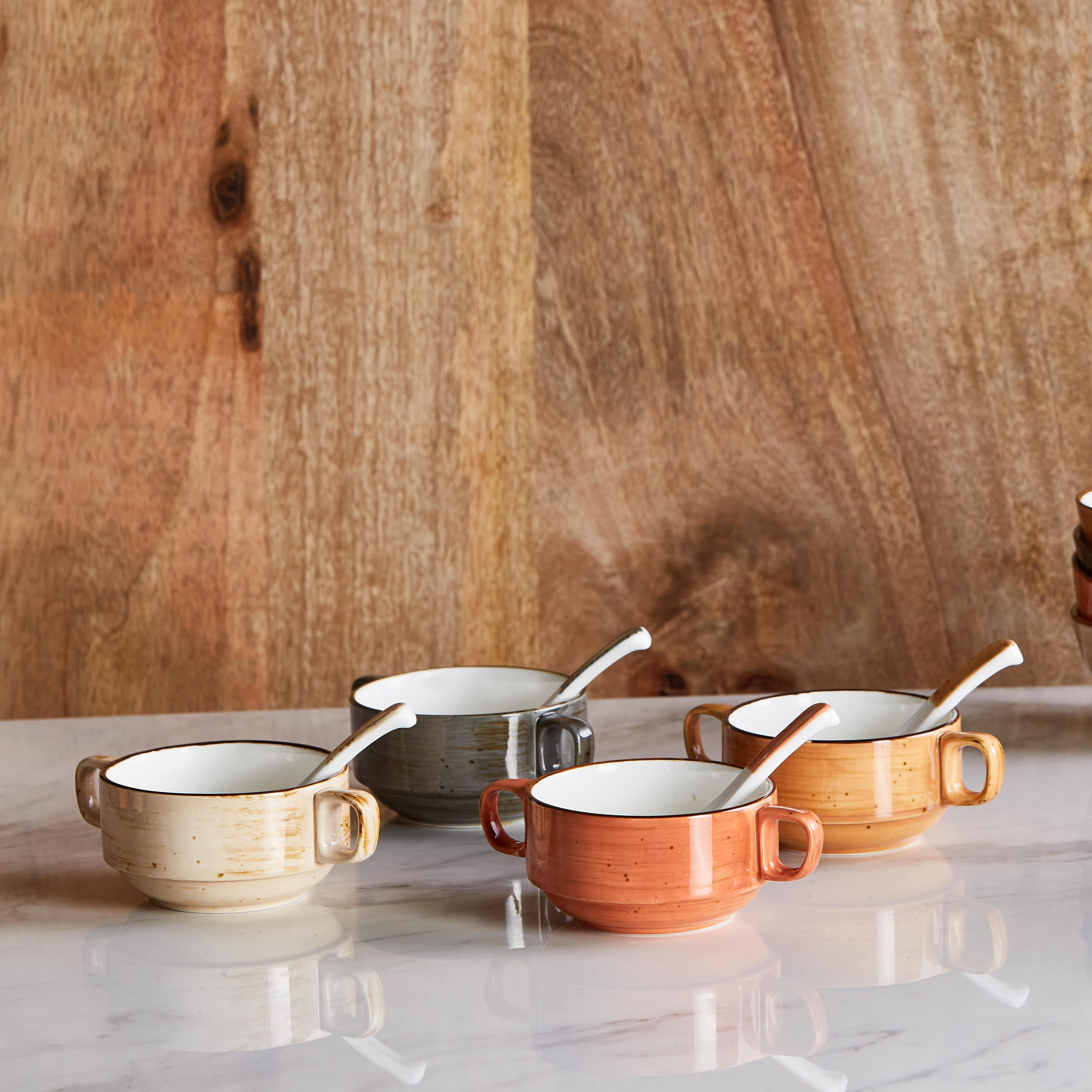 طقم أوعية شوربة 8 قطع - مونتيسا - 250 مل-household-dining-dinnerware-bowls-image-2