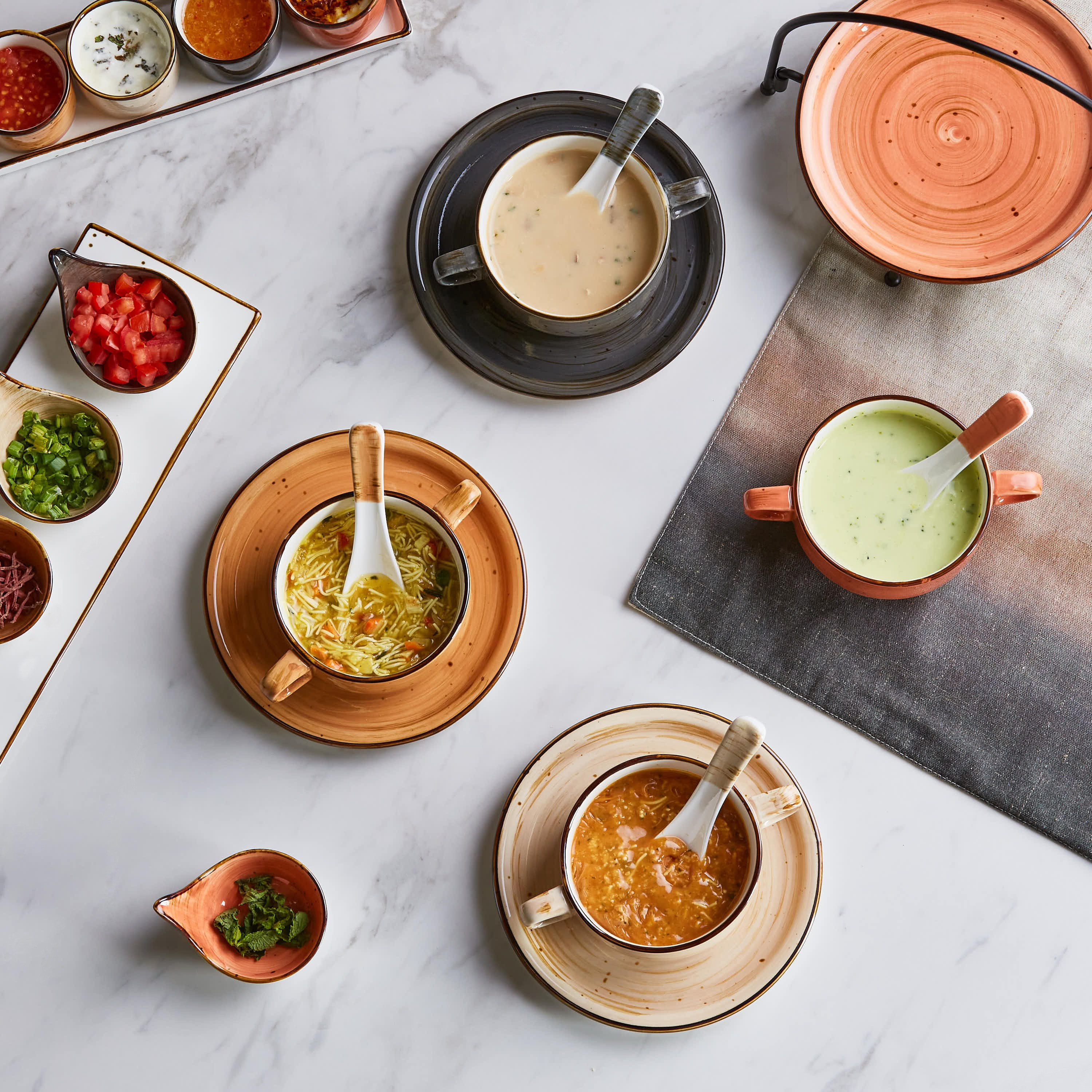 طقم أوعية شوربة 8 قطع - مونتيسا - 250 مل-household-dining-dinnerware-bowls-image-4