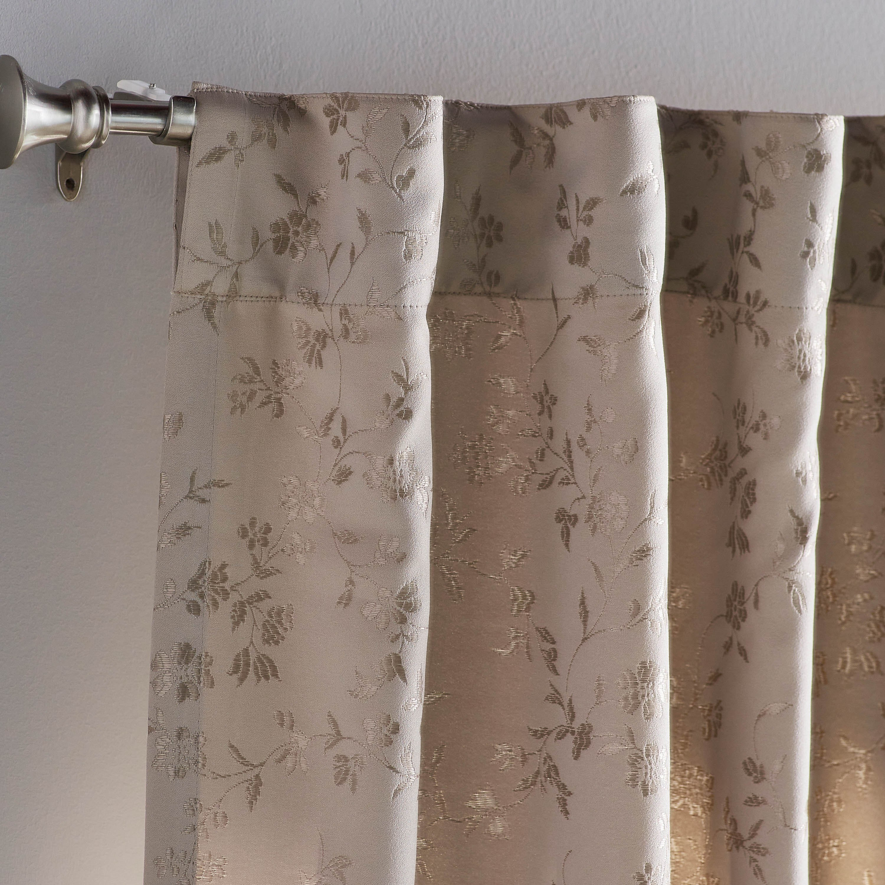 Essential Jacquard 2-Piece Curtain Set - 135x300 cm-household-windows-curtains-image-3