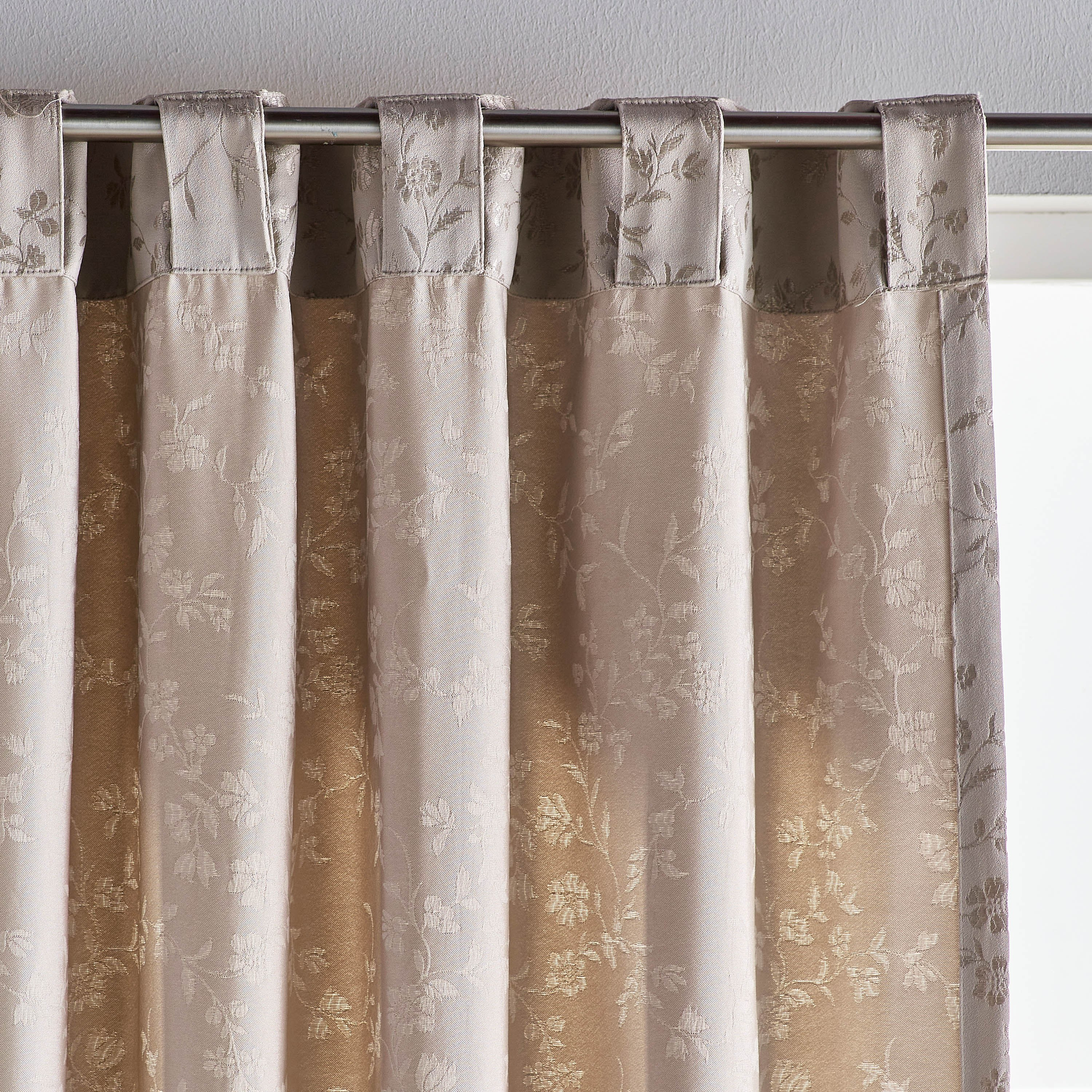 Essential Jacquard 2-Piece Curtain Set - 135x300 cm-household-windows-curtains-image-4