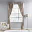 طقم ستائر جاكار قطعتين - إسينشيال - 135x300 سم-household-windows-curtains-image-1