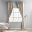 طقم ستارة تعتيم قطعتين - صن زيرو باكستر - 135x300 سم-household-windows-curtains-image-1