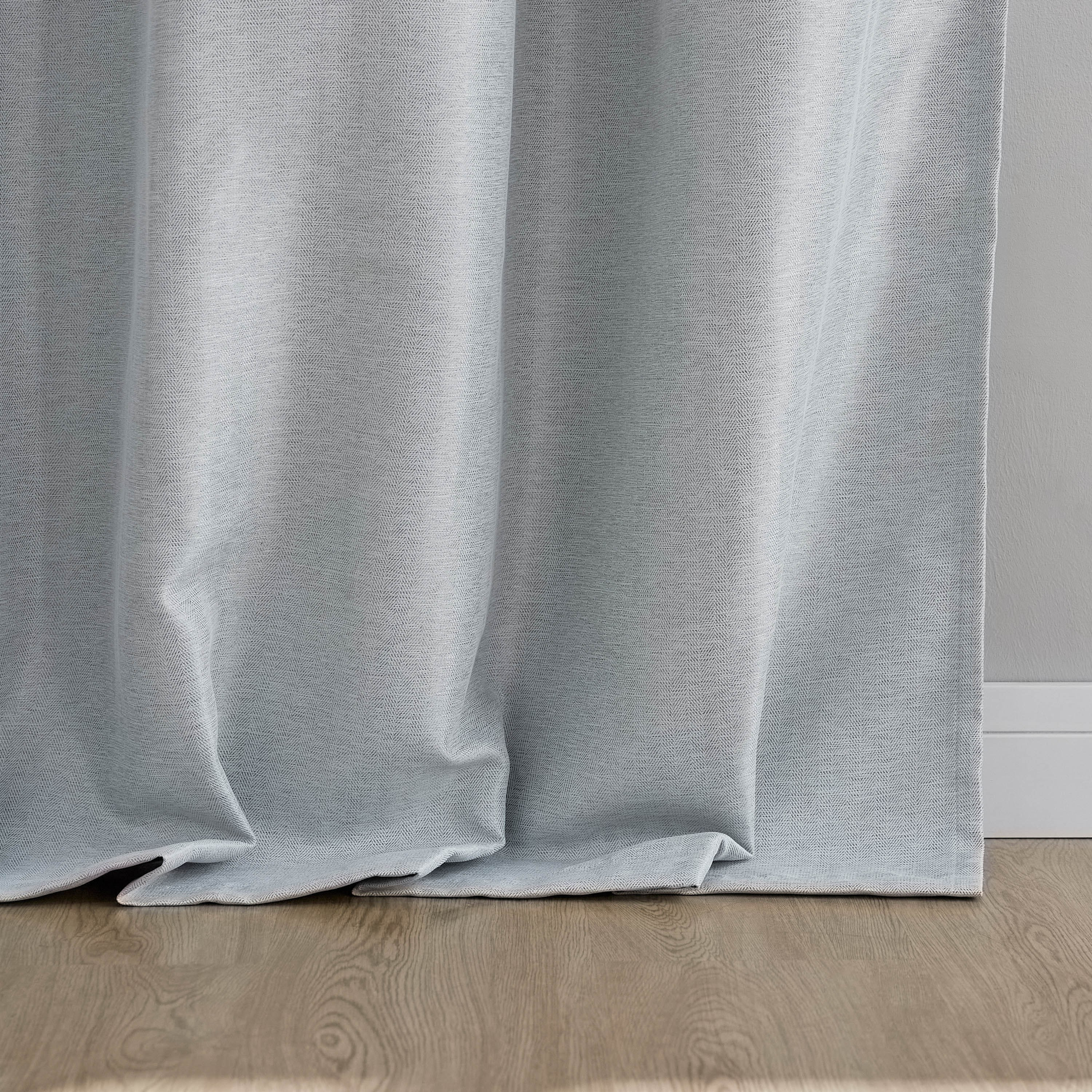 Herringbone 2-Piece Blackout Curtain - 140x300 cm-household-windows-curtains-image-5