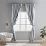 ستارة تعتيم قطعتين - هرينجبون - 140x300 سم-household-windows-curtains-image-1