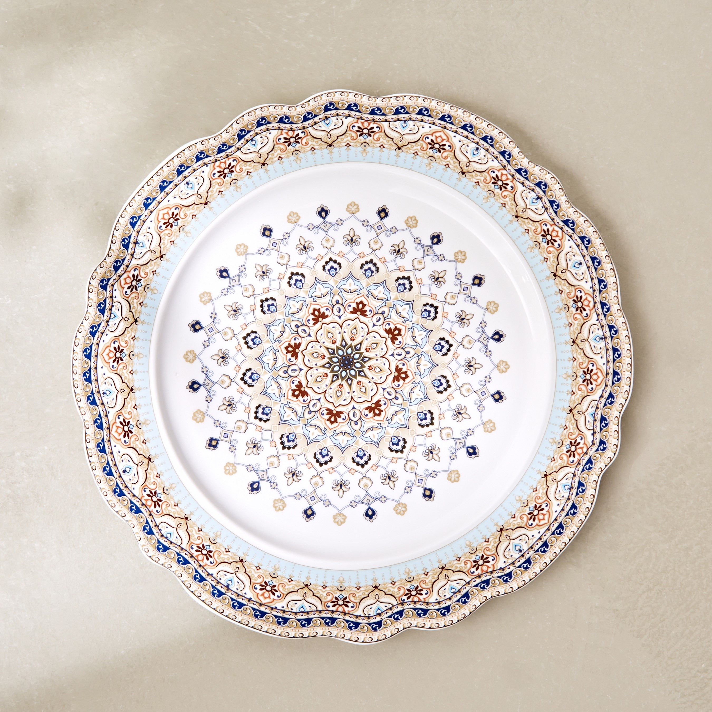Danietta Printed Dinner Plate - 30 cm