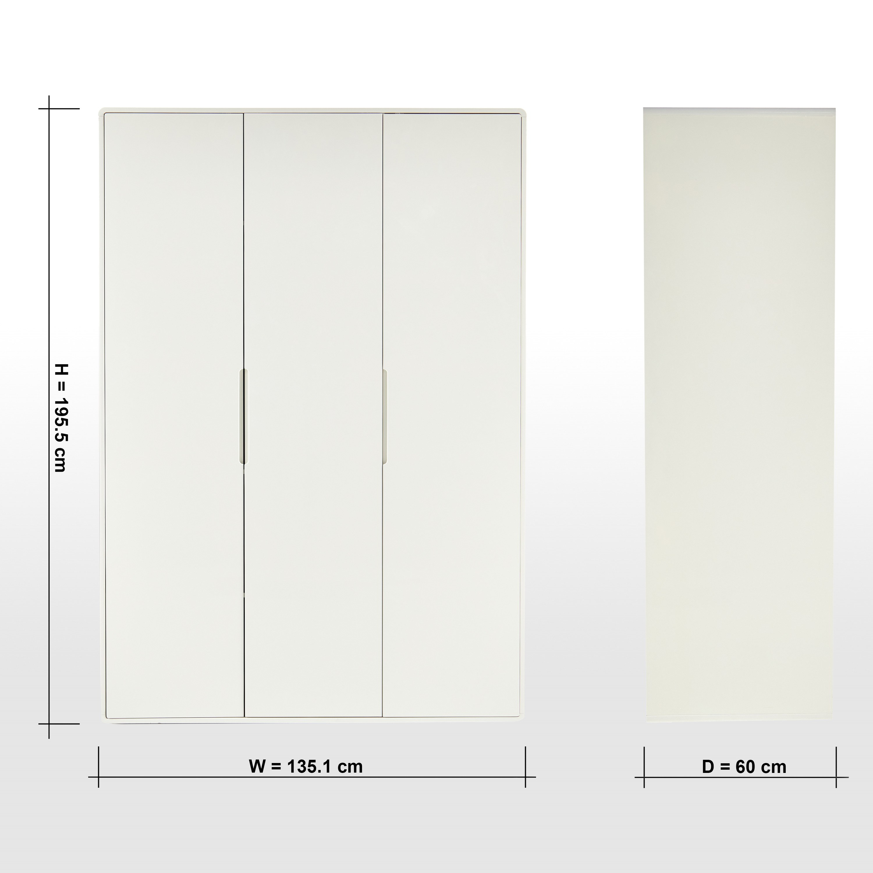 Eden 3-Door Wardrobe-babyandkids-roomfurniture-wardrobes-image-8