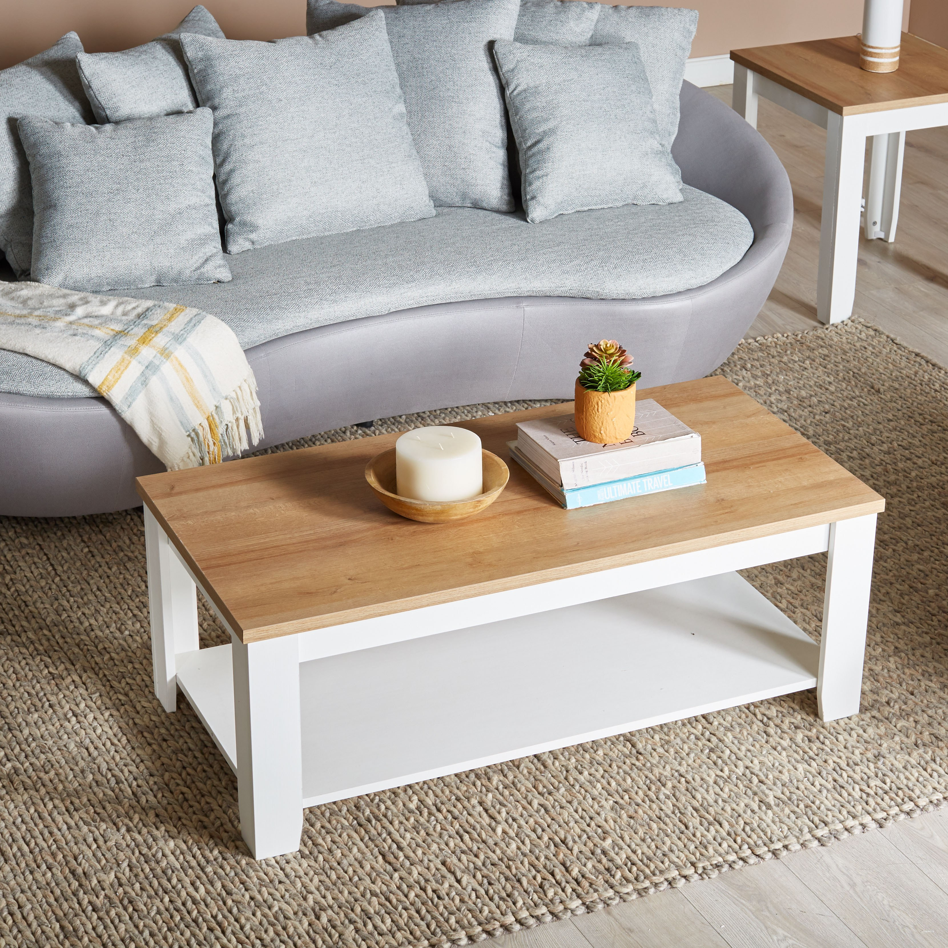 Home center outlet side table